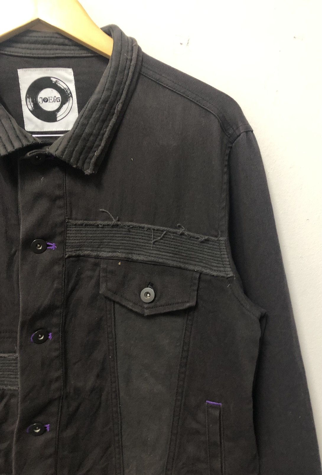 Japanese Brand Vintage JPEGG Button Fly Denim Jacket Size US S / EU 44-46 / 1 - 5 Thumbnail