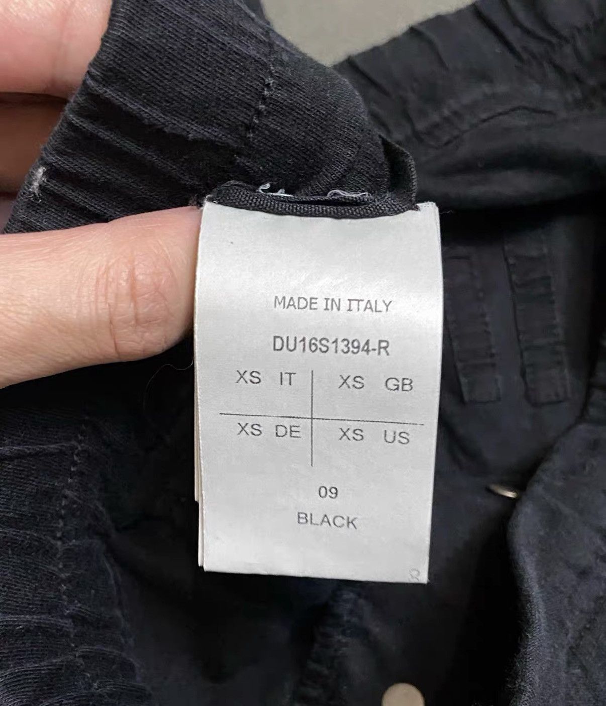 Rick Owens Black Casual Drawstring Pants Size 30 Size US 30 / EU 46 - 5 Thumbnail