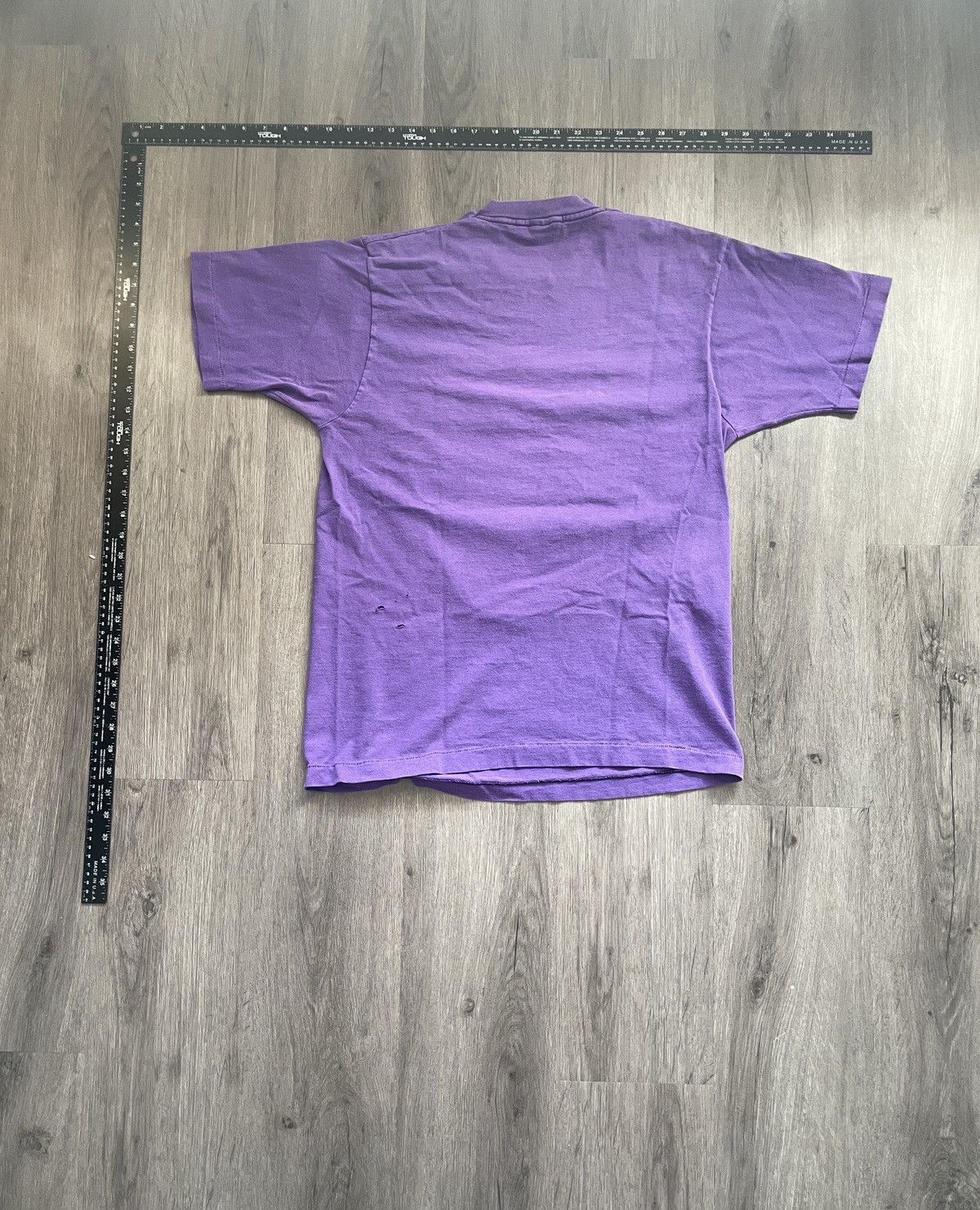 Fruit Of The Loom Vintage FOTL “Purple Iris Flowers” Graphic T-Shirt (Sz. L) Size US L / EU 52-54 / 3 - 5 Thumbnail