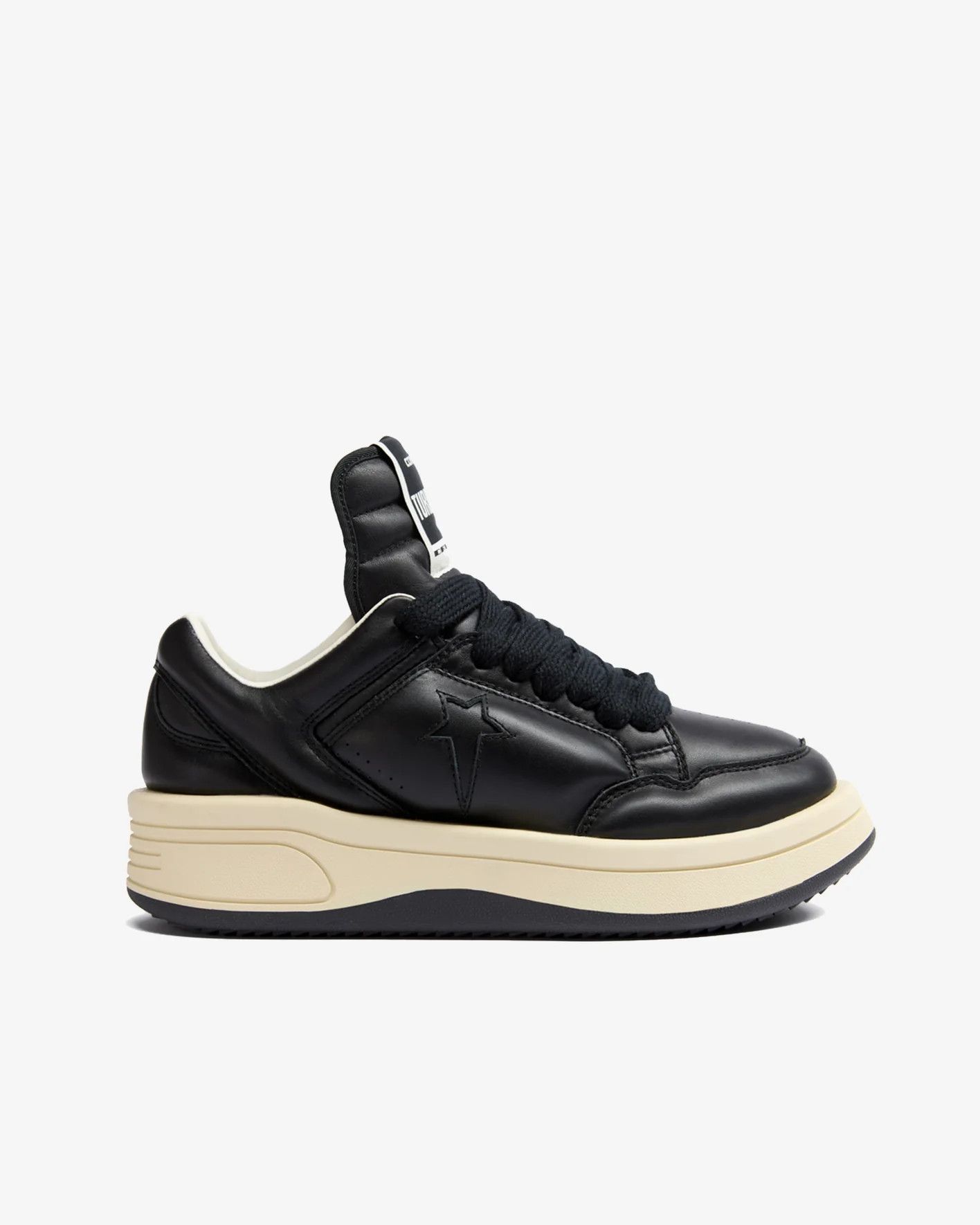 Converse × Rick Owens Drkshdw Rick Owens Converse Turbowpn Low in Black Size US 7 / EU 40 - 1 Thumbnail