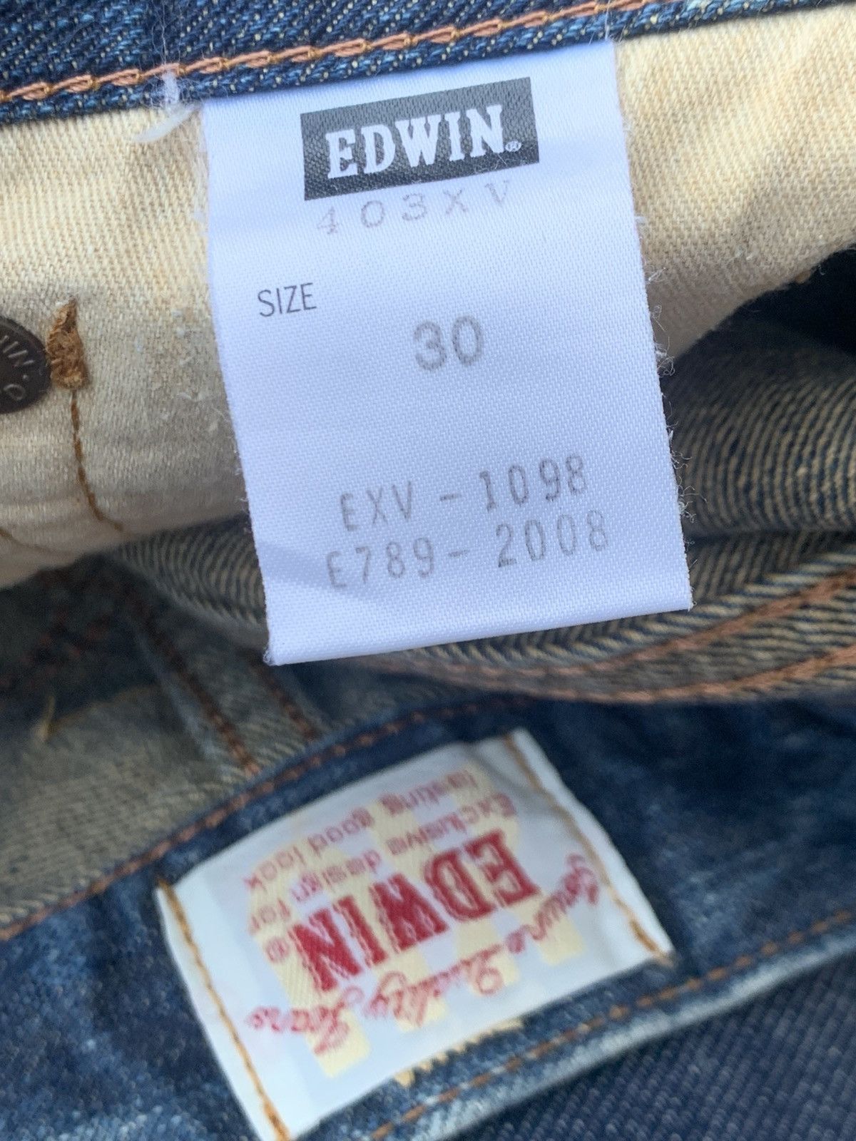Edwin EDWIN EXECUTIVE VINTAGE DIRTY PAINTERS. Size US 32 / EU 48 - 9 Thumbnail