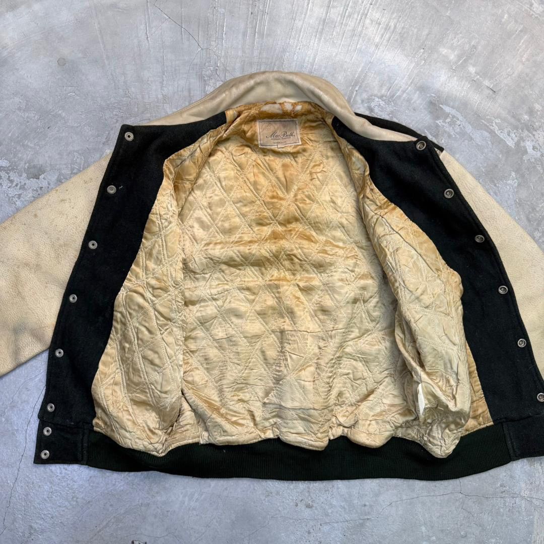 Macbeth VINTAGE STADIUM FROM MACBETH LEATHER VARSITY JACKET Size US M / EU 48-50 / 2 - 3 Thumbnail