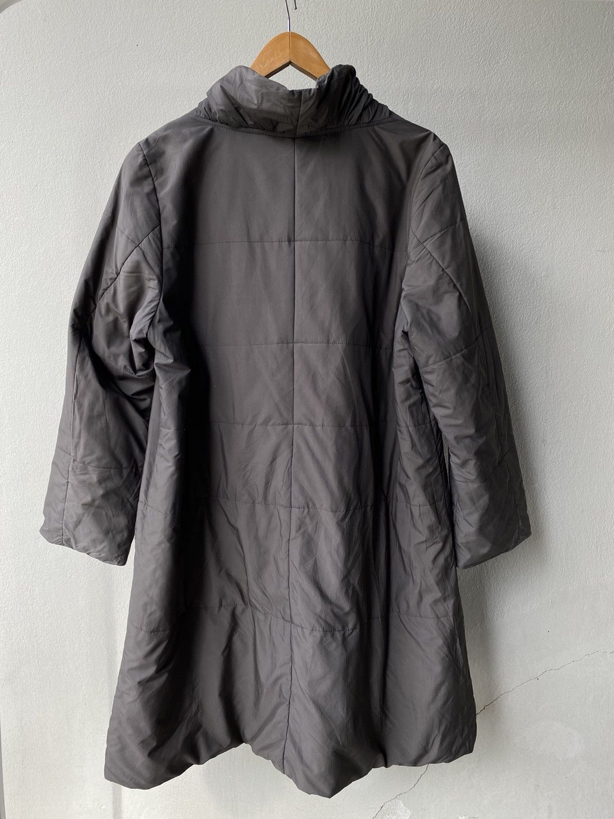 Issey Miyake Plantation Dark grey long coat Size M / US 6-8 / IT 42-44 - 17 Thumbnail
