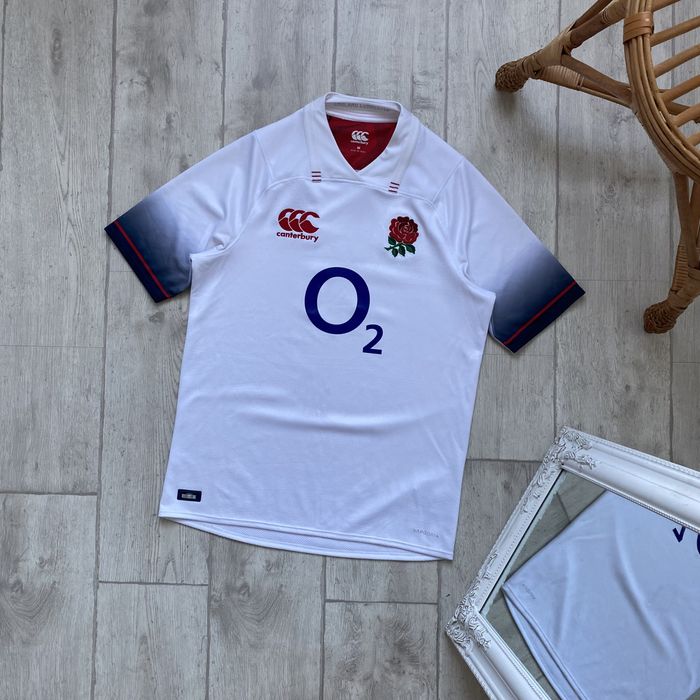Canterbury Of New Zealand 🏈Canterbury England Rugby Jersey O2 Shirt tee