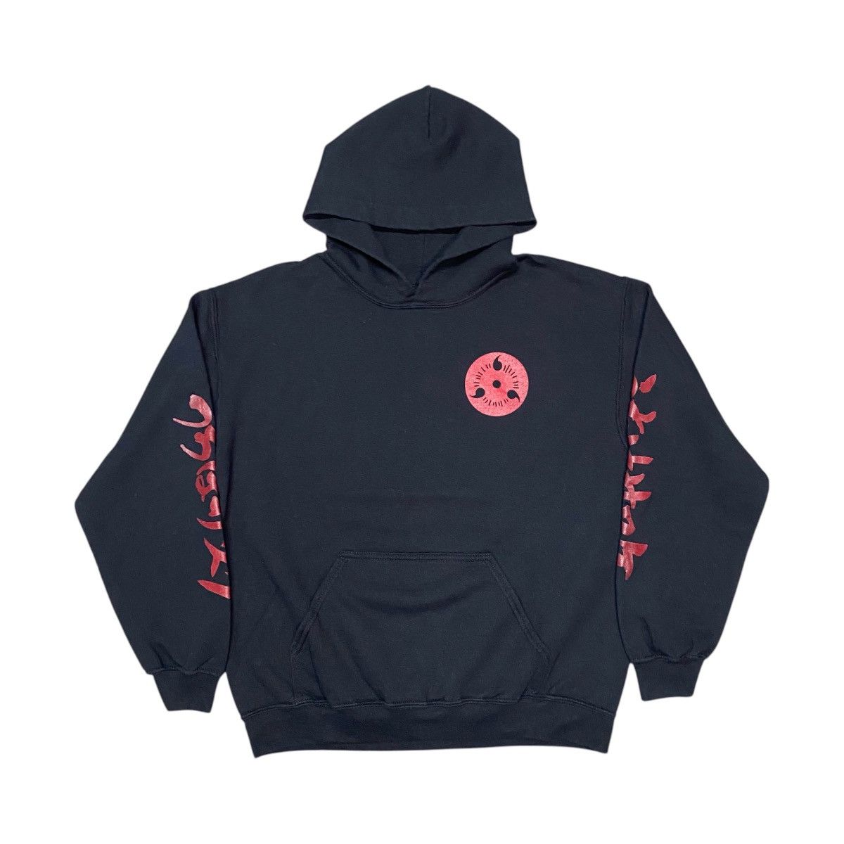 Anime × Vintage VINTAGE NARUTO SHIPPUDEN UCHIHA SASUKE HOODIE PULLOVER Size US M / EU 48-50 / 2 - 2 Thumbnail