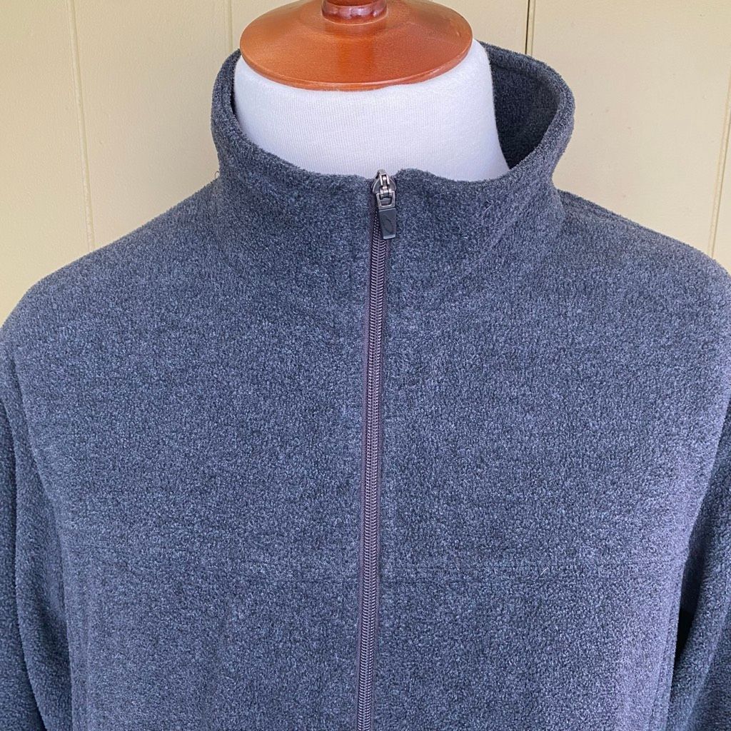 Tek Gear Tek Gear men XL fleece full zip mock collar jacket w/zip poc Size US XL / EU 56 / 4 - 2 Thumbnail