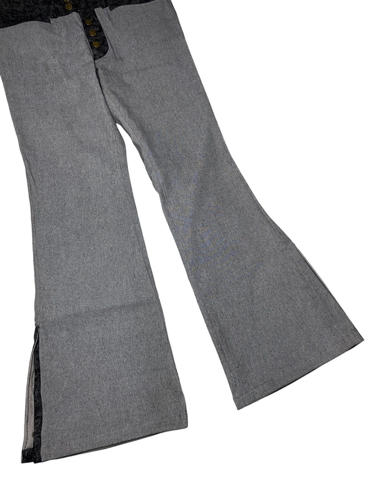 If Six Was Nine × Japanese Brand × Le Grande Bleu (L.G.B.) 2000's Tornado Mart Button Flared Pants Size US 28 / EU 44 - 6 Thumbnail