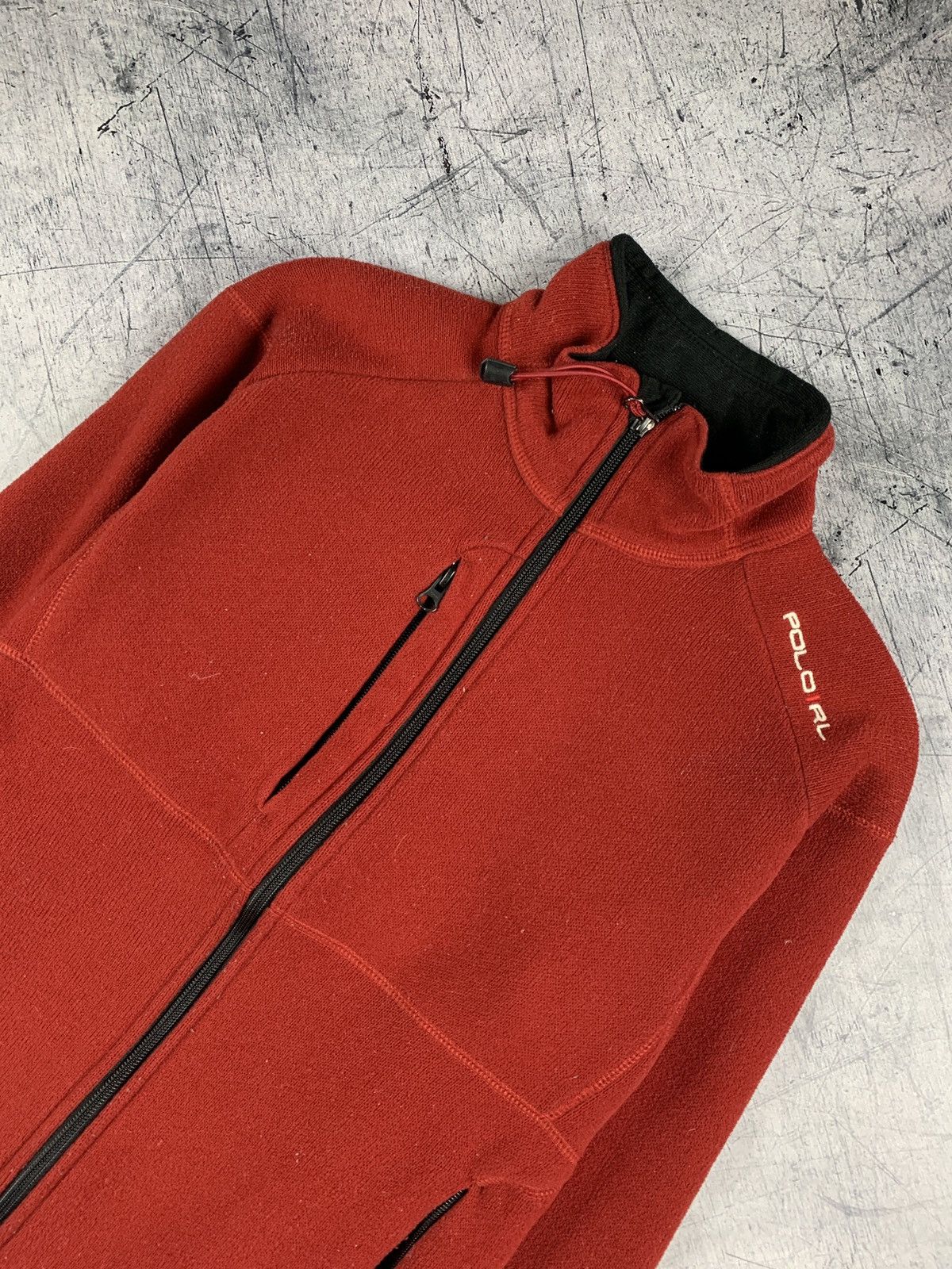 Polo Ralph Lauren Vintage Polo RL Ralph Lauren Fleece Zip Jacket 90s Size US M / EU 48-50 / 2 - 2 Thumbnail