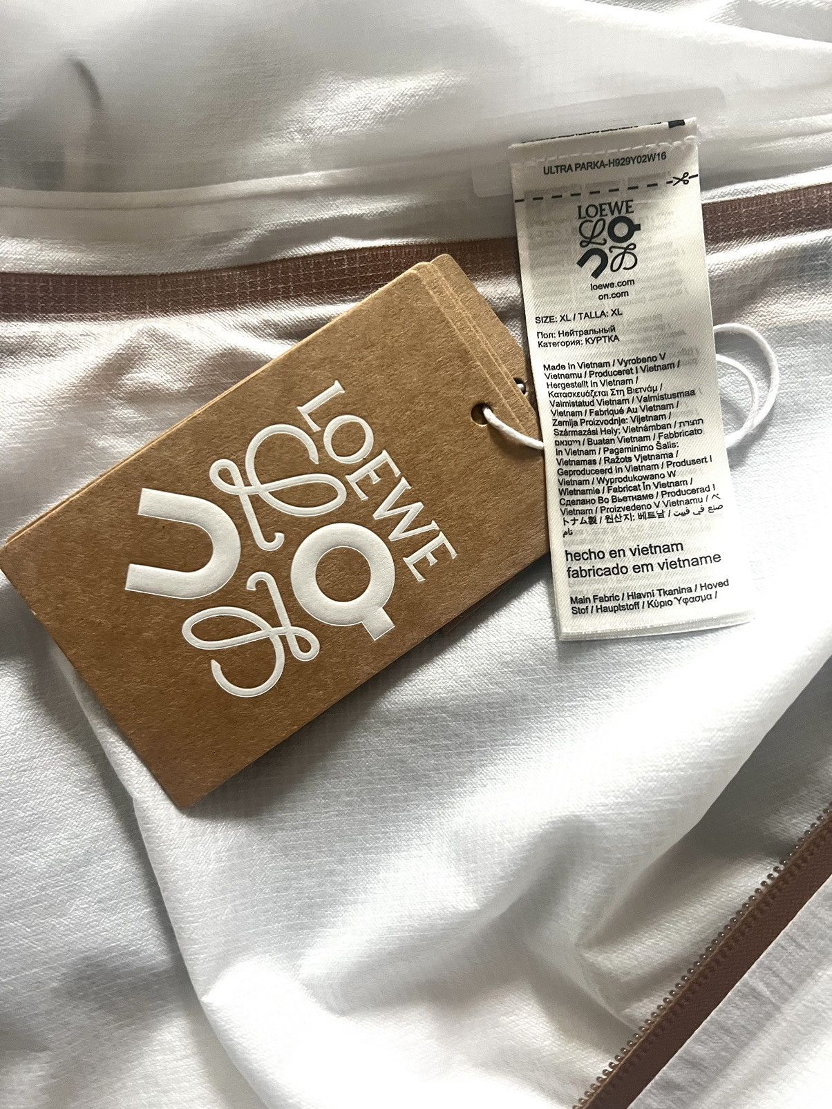 Loewe LOEWE X ON ULTRA TECHNICAL PARKA Size US XL / EU 56 / 4 - 8 Thumbnail