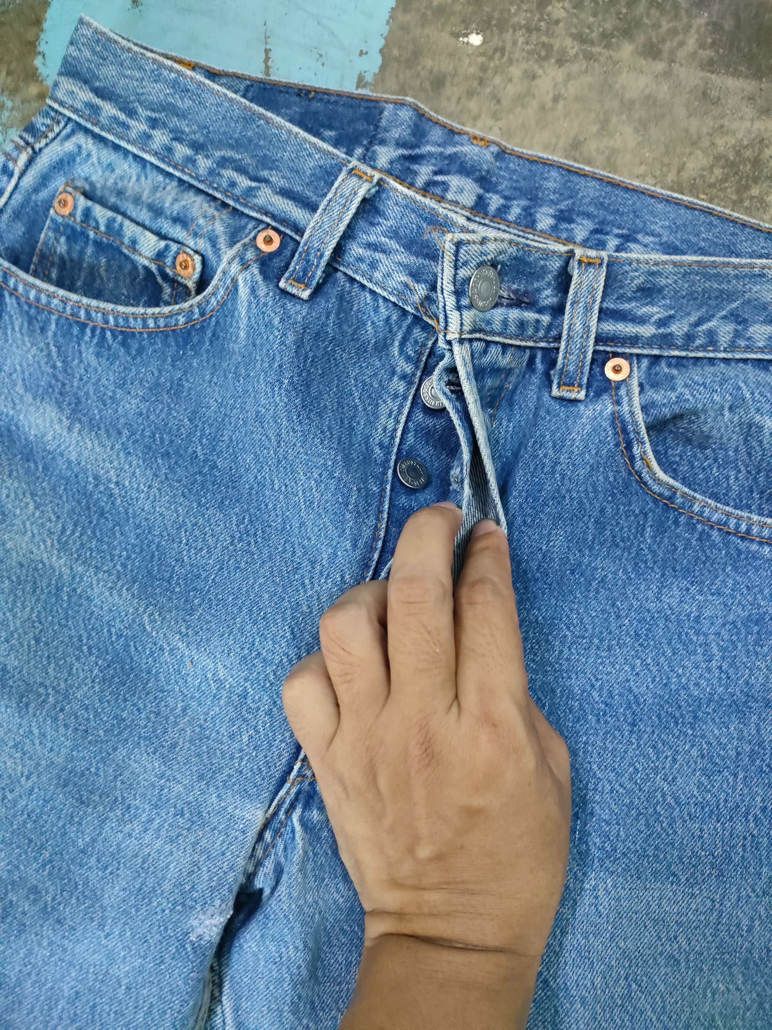 Levi's Vintage Clothing × Vintage Vintage Levi's 501xx USA Jeans Size US 30 / EU 46 - 4 Thumbnail