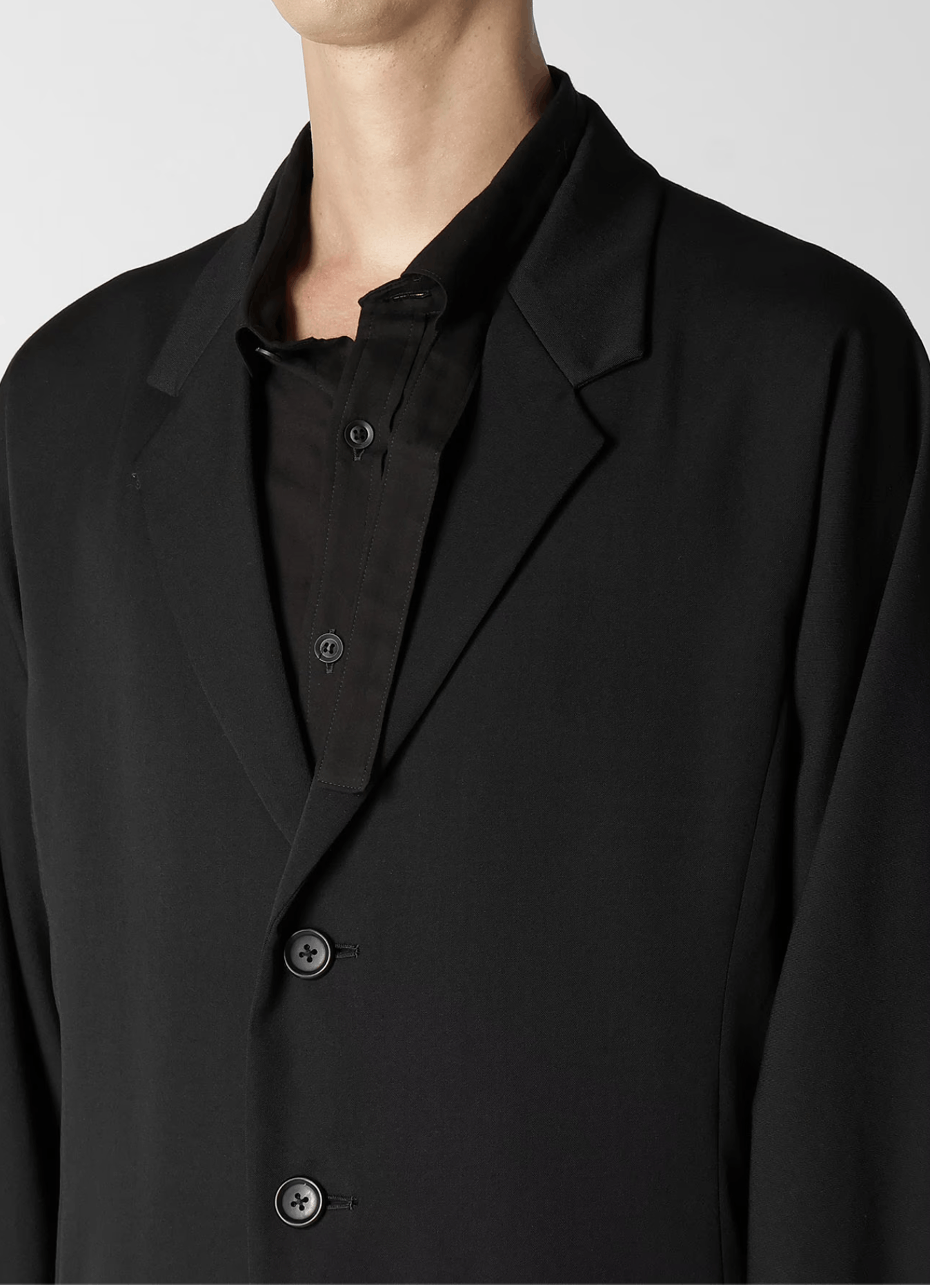 Yohji Yamamoto Yohji Yamamoto Pour Homme - TIED SLEEVE CUFF LONG JACKET Size US M / EU 48-50 / 2 - 6 Thumbnail