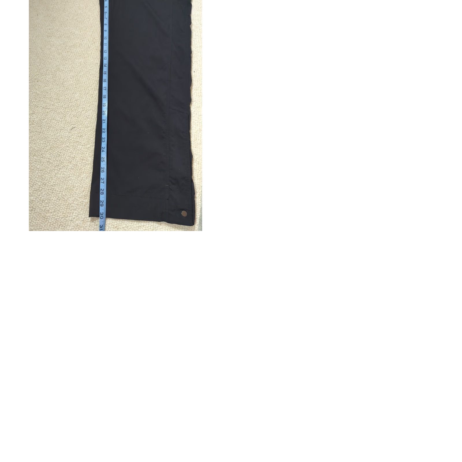 Athleta Athleta Trekkie High Rise Parachute Pants Women Size 6 Black Narrow/Wide-Leg Pull On Pockets Athleisure Outdoor Sports Size 28" / US 6 / IT 42 - 10 Thumbnail