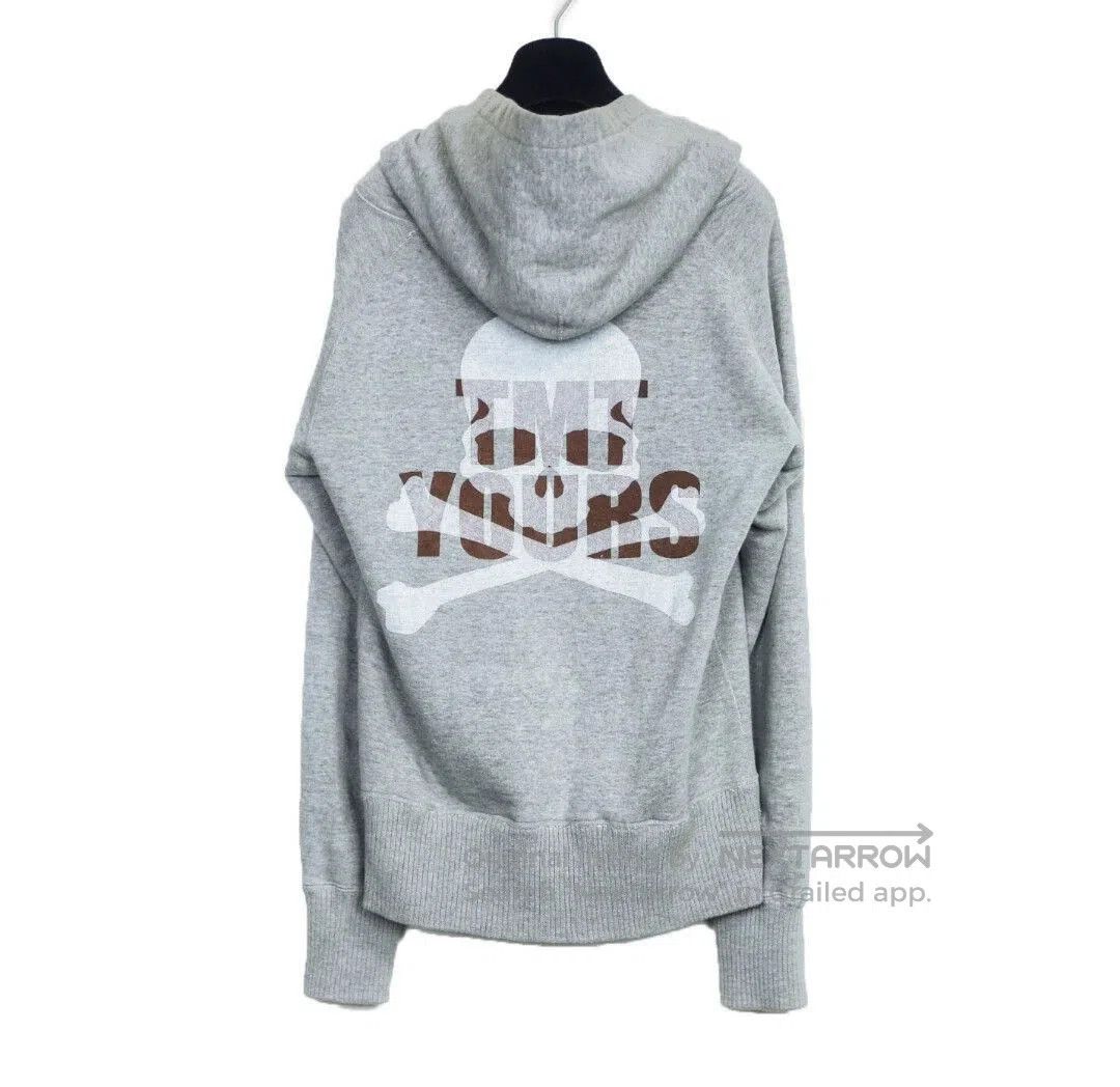 Mastermind Japan Gray Skull Print Hoodie with Hood. Size US M / EU 48-50 / 2 - 1 Thumbnail
