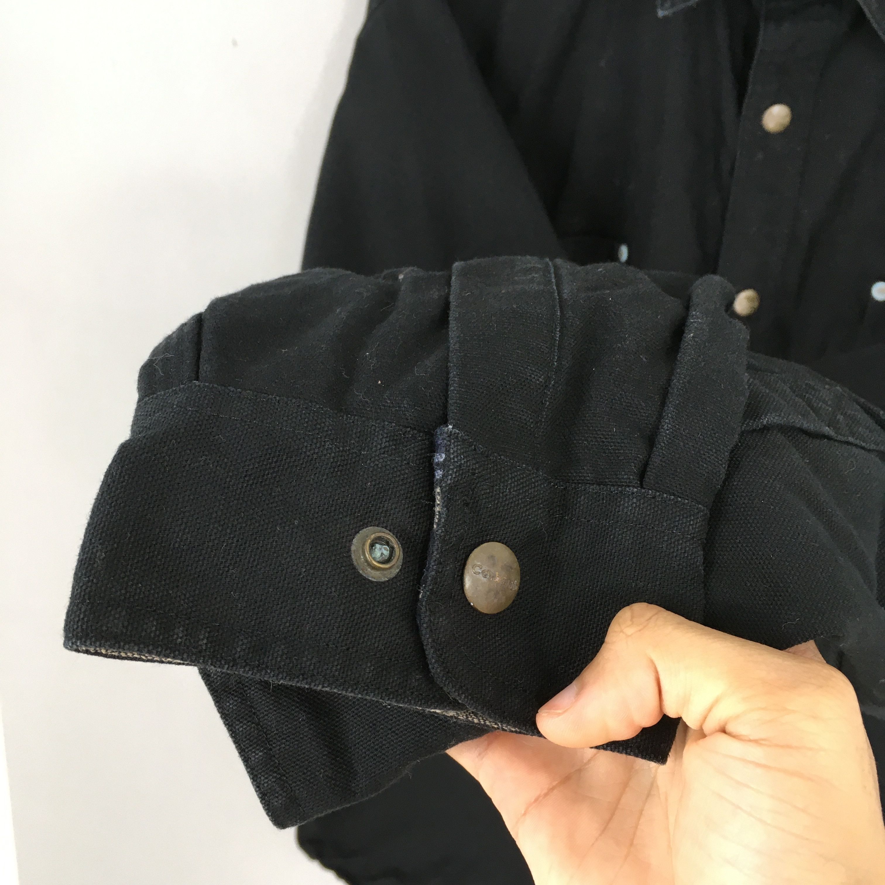 Carhartt Vintage Carhartt Workwear Chore Jacket Black XLarge Size US XL / EU 56 / 4 - 5 Thumbnail