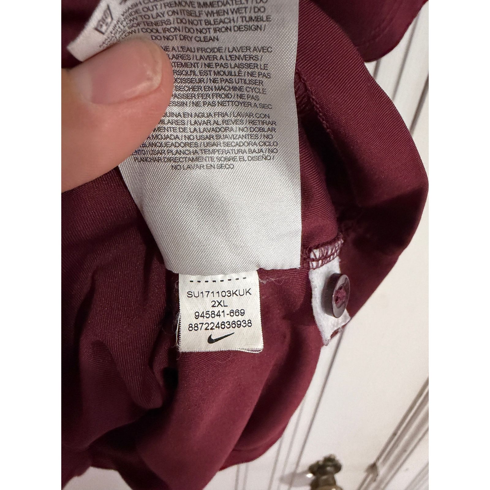 Nike Virginia Tech Hokies Nike Dri-Fit Polo Men's Size XXL Size US XXL / EU 58 / 5 - 5 Thumbnail