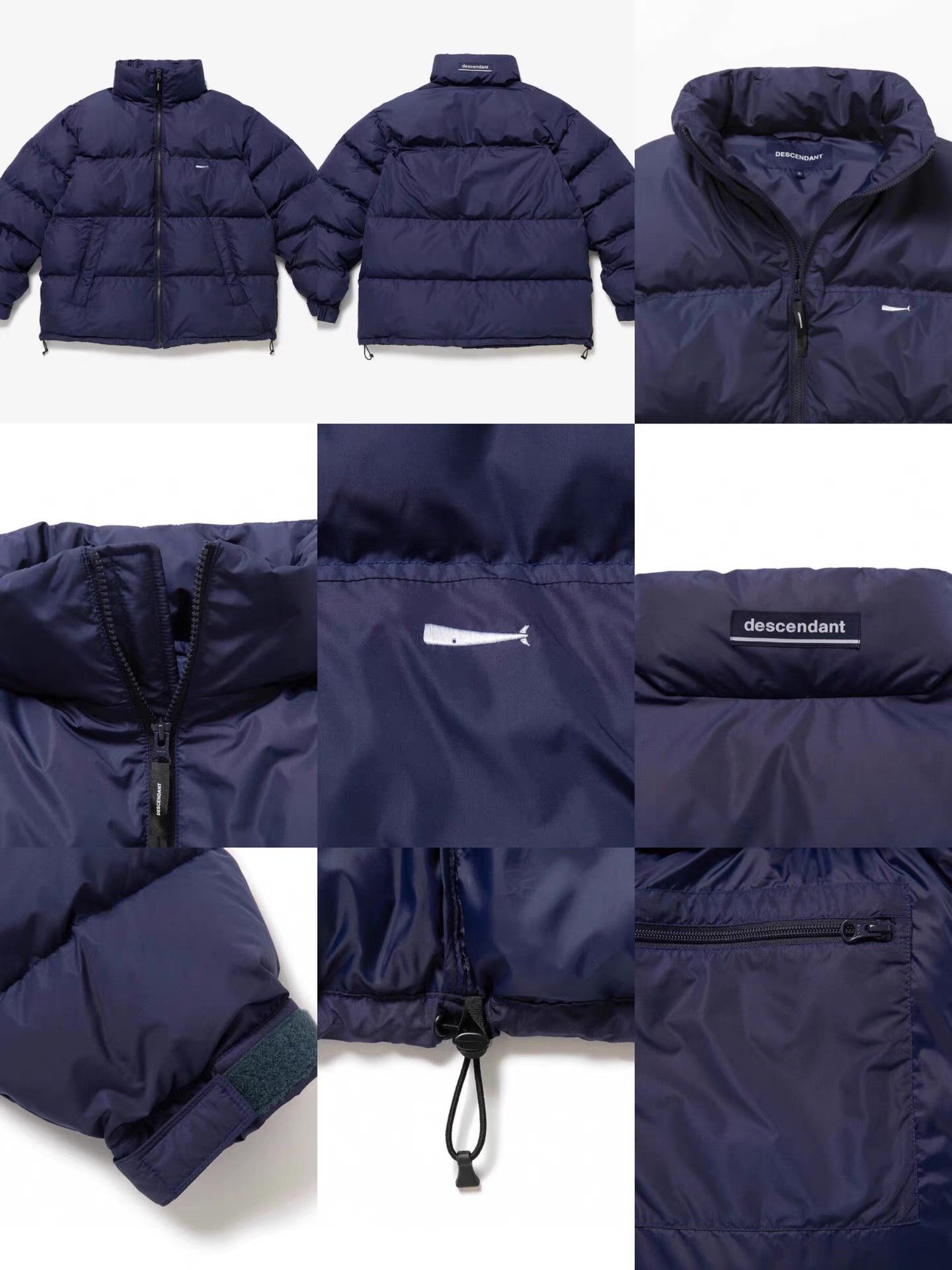 Descendant DESCENDANT MUMMY PADDING JACKET Mummy Padded Jacket Ｑ22 Size US M / EU 48-50 / 2 - 5 Thumbnail
