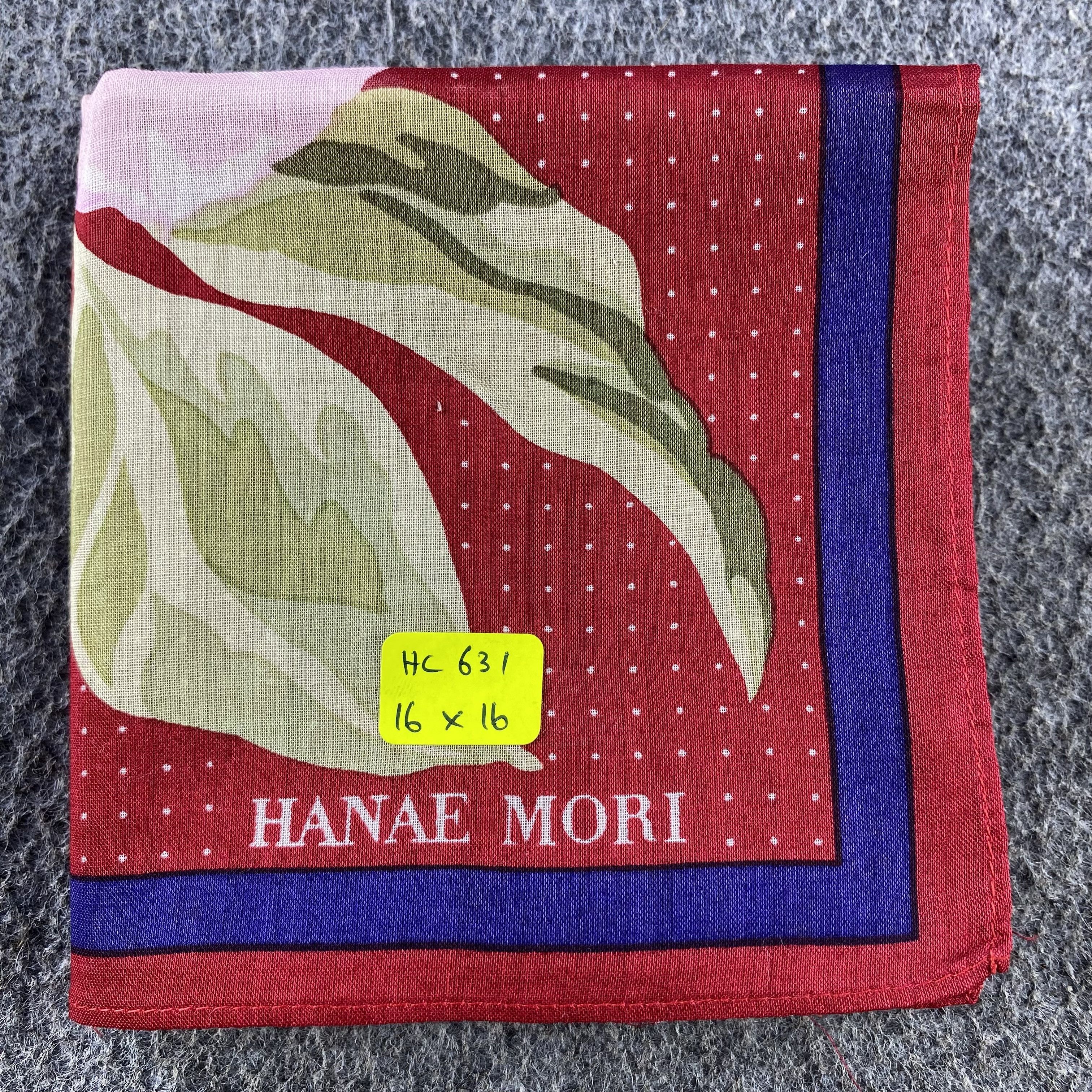 Hanae Mori Hanae Mori Handkerchief/Neckerchief/Bandana HC631 Size ONE SIZE - 5 Thumbnail