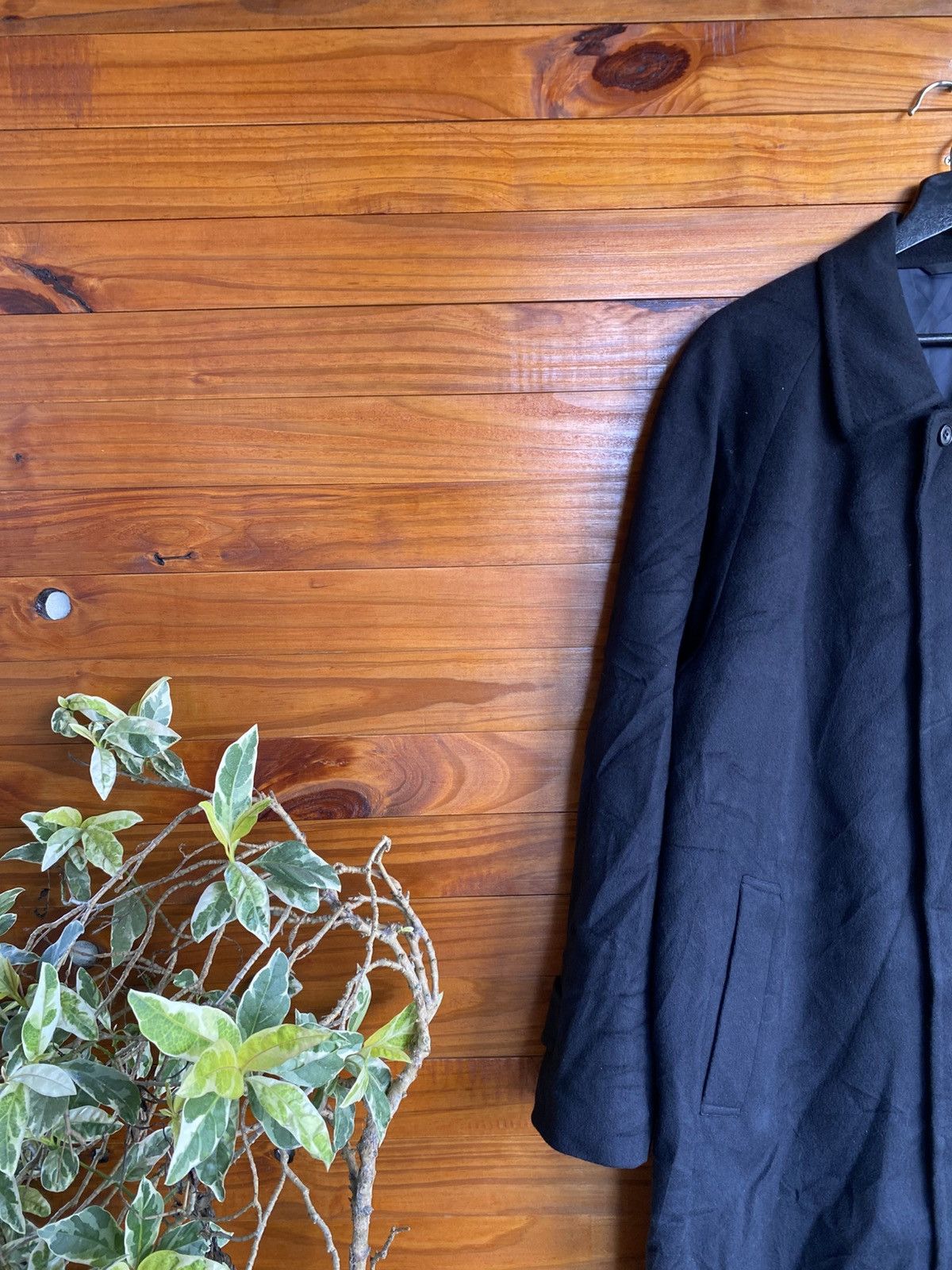 Japanese Brand MAGKAISER Pure Cashmere Long Coat Black Men’s Size 94 A6 Size US M / EU 48-50 / 2 - 6 Thumbnail