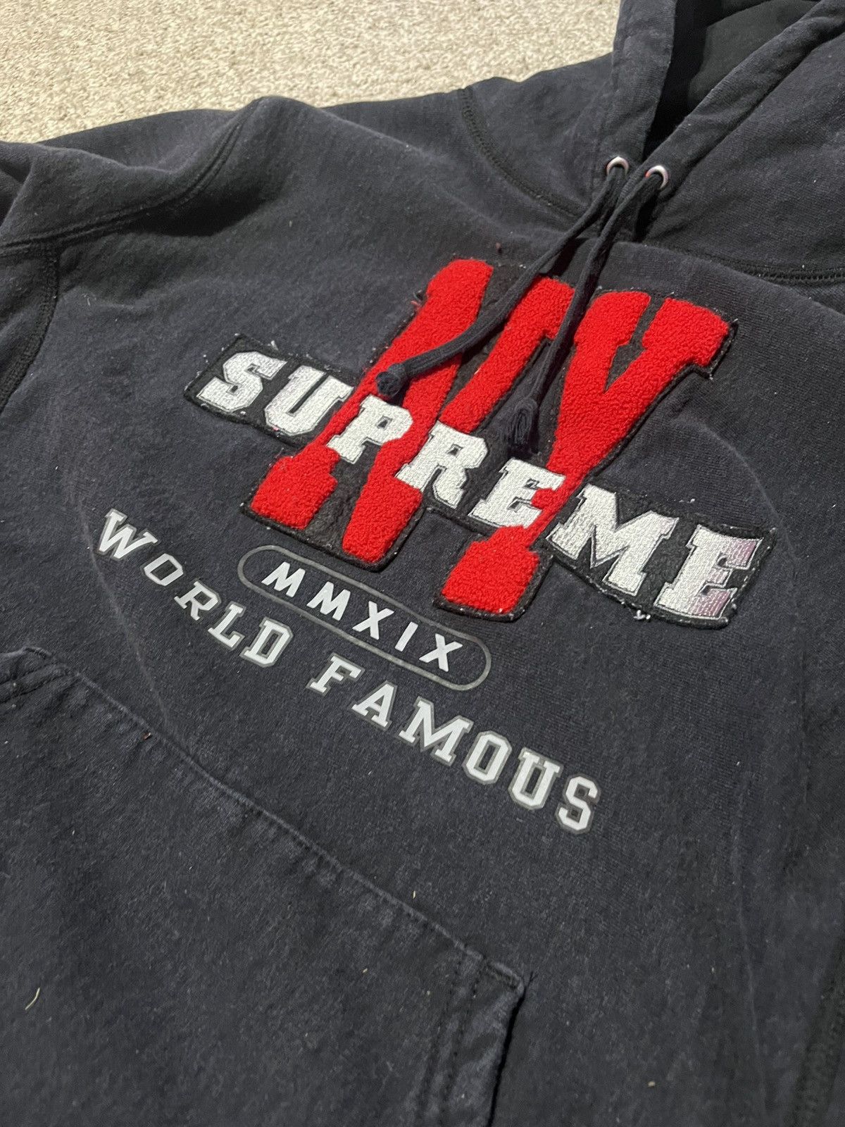 Supreme Supreme NY Hooded Sweatshirt Size US M / EU 48-50 / 2 - 2 Thumbnail