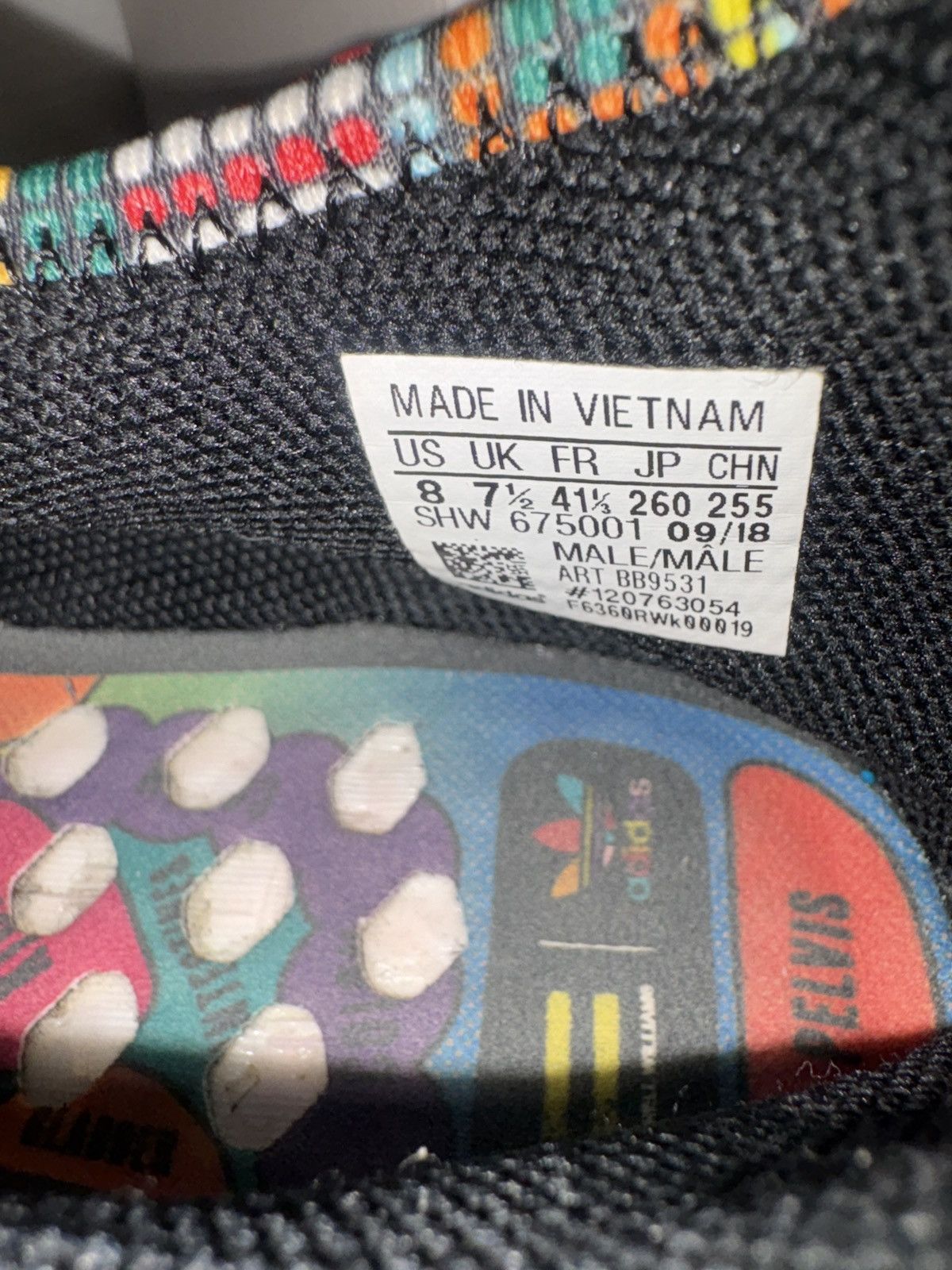 Adidas Adidas Human Race NMD “Solar HU” (Pharrell Williams) Size US 8 / EU 41 - 5 Thumbnail