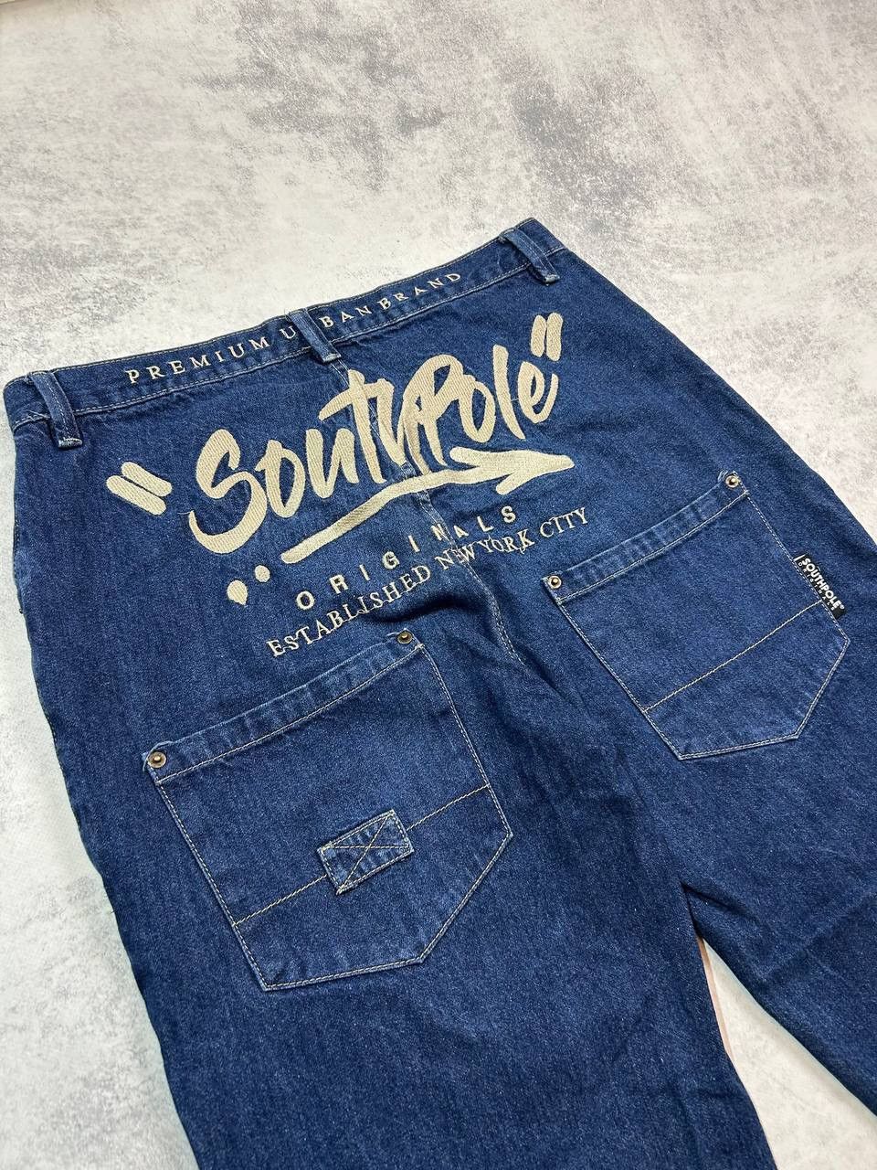 Southpole Southpole rare man denim jeans with back logo in size 36 Size US 36 / EU 52 - 7 Thumbnail
