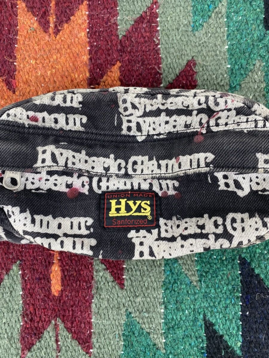 Hysteric Glamour 2000's Hysteric Glamour Script Cotton Waist Bag Size ONE SIZE - 8 Thumbnail