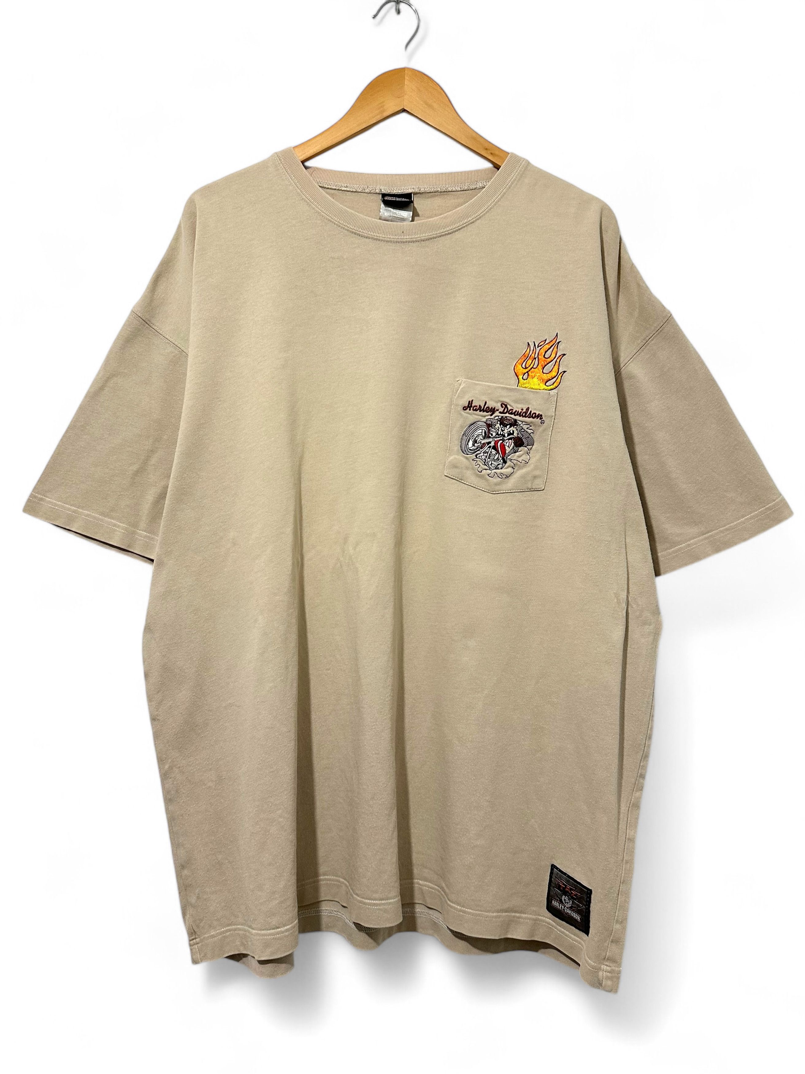 Harley Davidson × Warner Bros Vintage 2000 Harley Davidson Warner Brothers T-shirt Size US XXL / EU 58 / 5 - 1 Thumbnail
