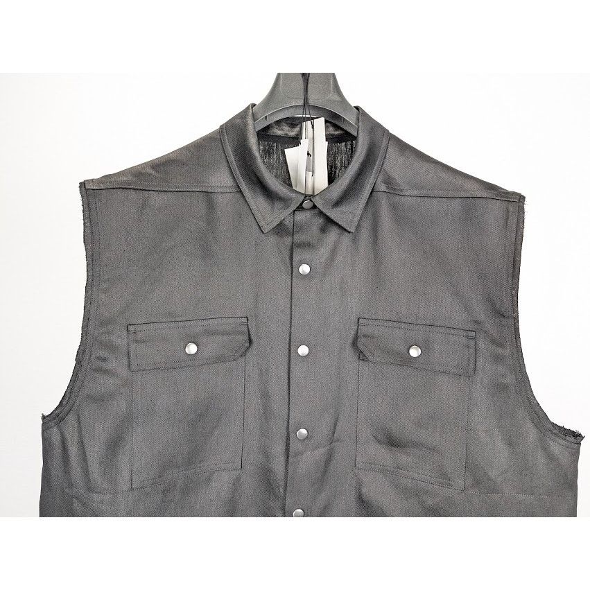 Rick Owens o1rshd1 Jumbo Sl Outershirt in Black Size US XL / EU 56 / 4 - 7 Thumbnail