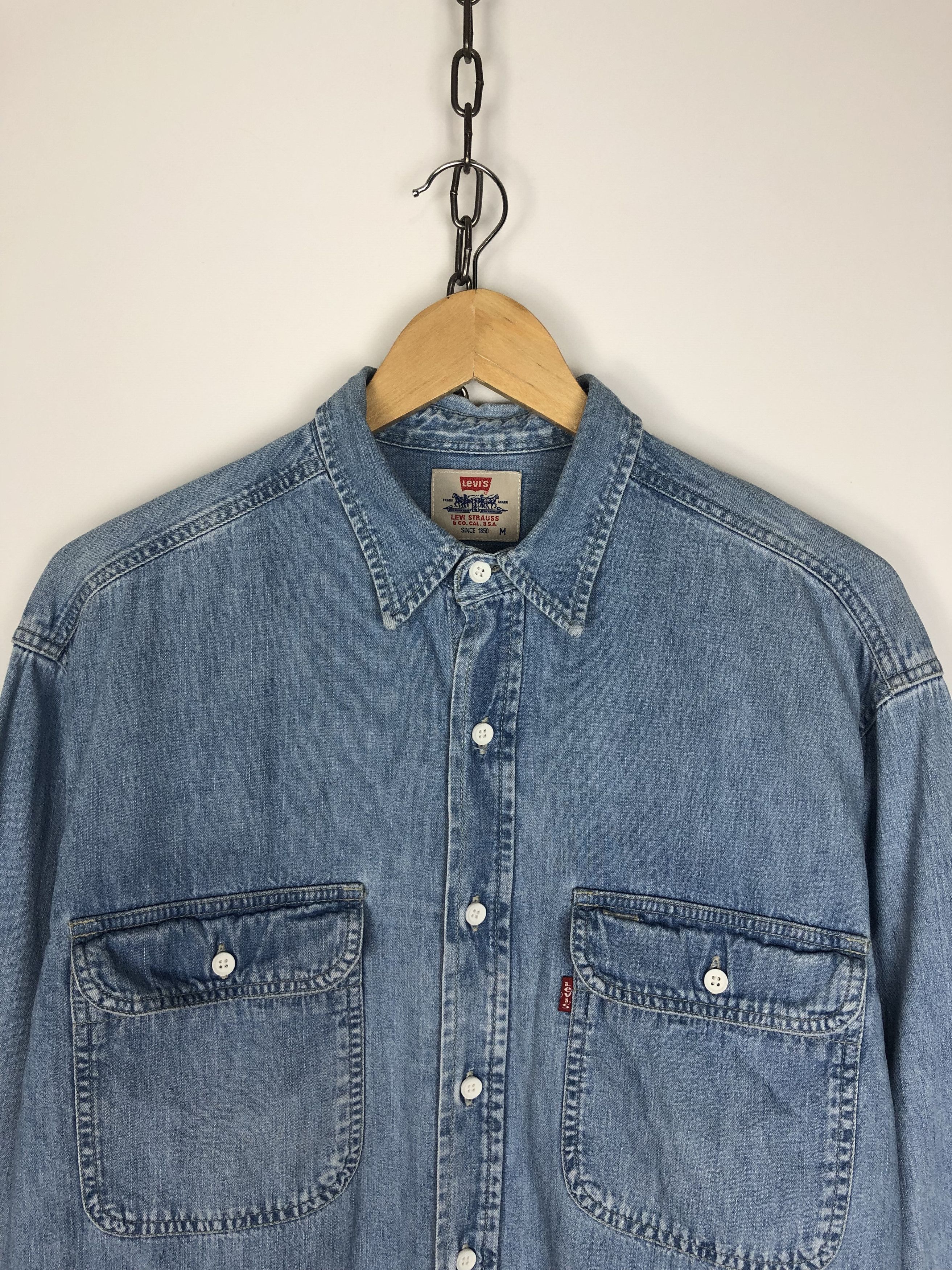 Levi's Levi’s Vintage Denim Shirt Blue size M Size US M / EU 48-50 / 2 - 2 Thumbnail
