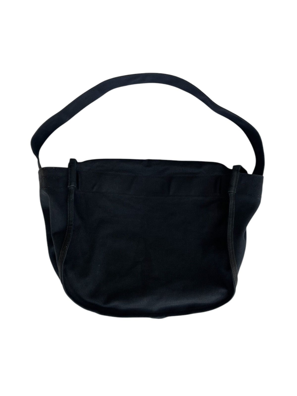 CDG Homme Plus Archive Black Canvas Crossbody Shoulder Bag