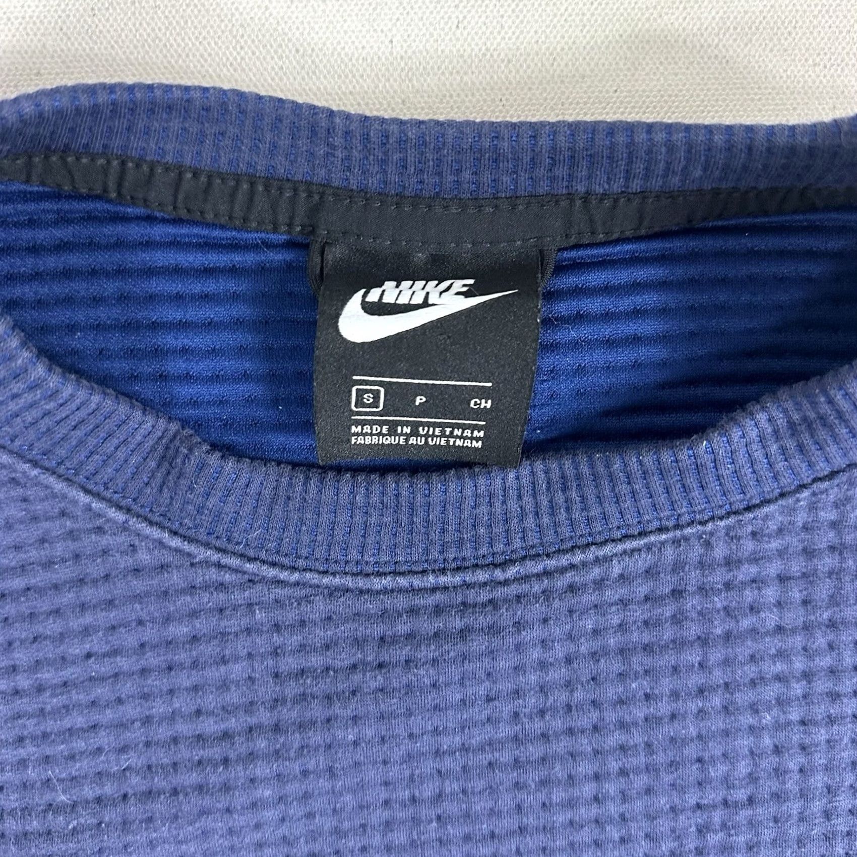 Nike Nike Sportswear City Ready Fleece Crew Sweatshirt Womens Small Blue Crop CJ9475 Size S / US 4 / IT 40 - 5 Thumbnail