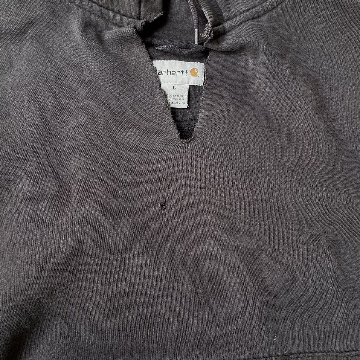 Carhartt THRASHED SUN FADED CARHARTT HOODIE OVERSIZED L Size US L / EU 52-54 / 3 - 8 Thumbnail