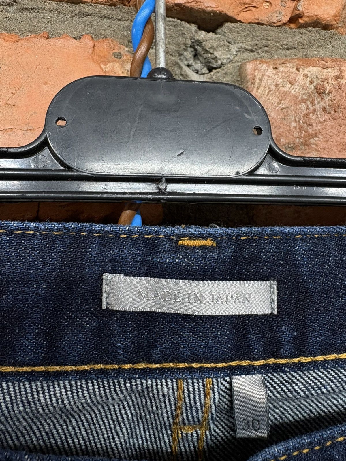 Dior Dior Homme Selvedge Blue Denim Slim Pants Made in Japan sz30 Size US 30 / EU 46 - 9 Thumbnail