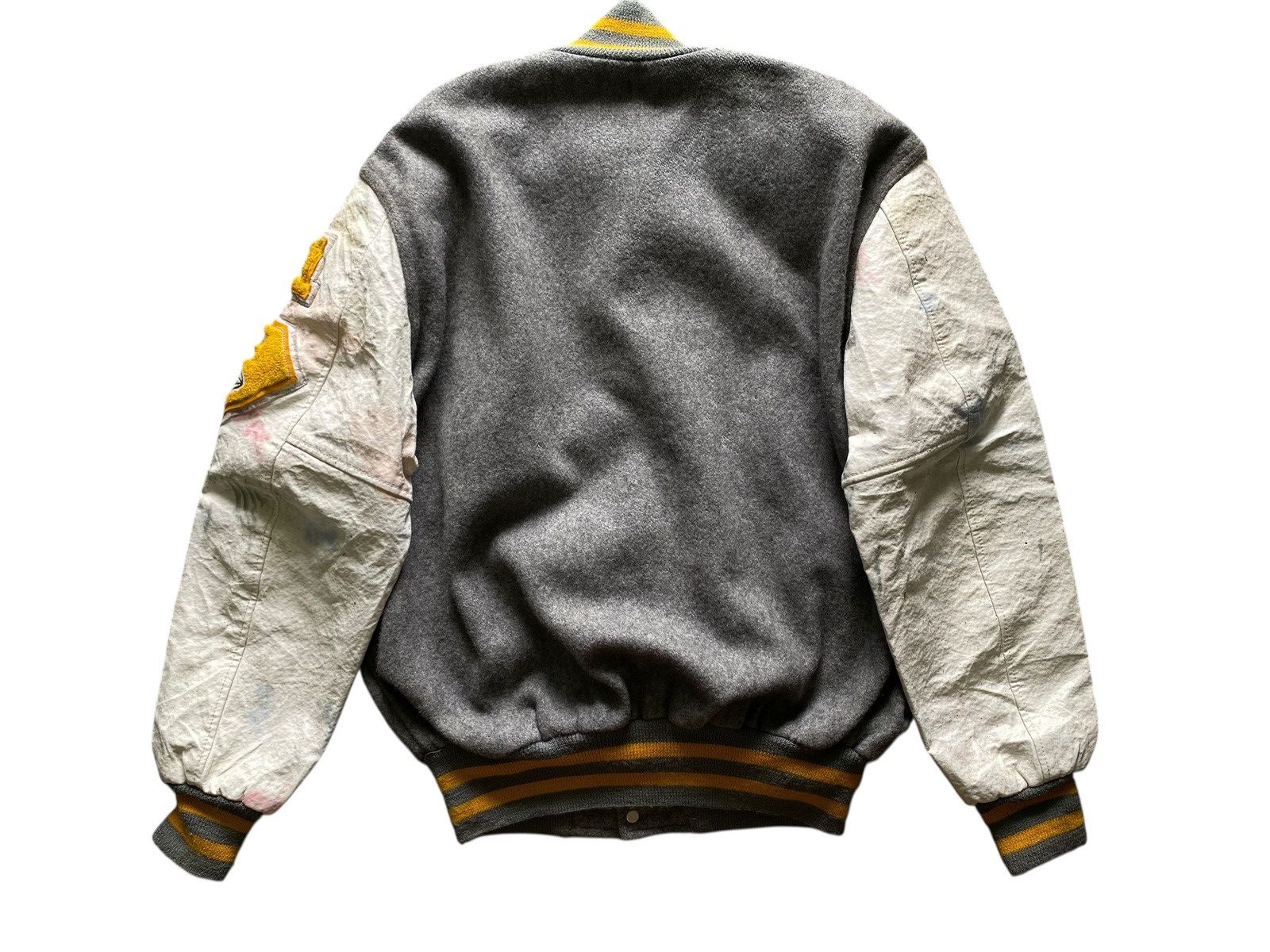 NEFF Vintage NEFF Varsity Jacket Size US L / EU 52-54 / 3 - 2 Thumbnail