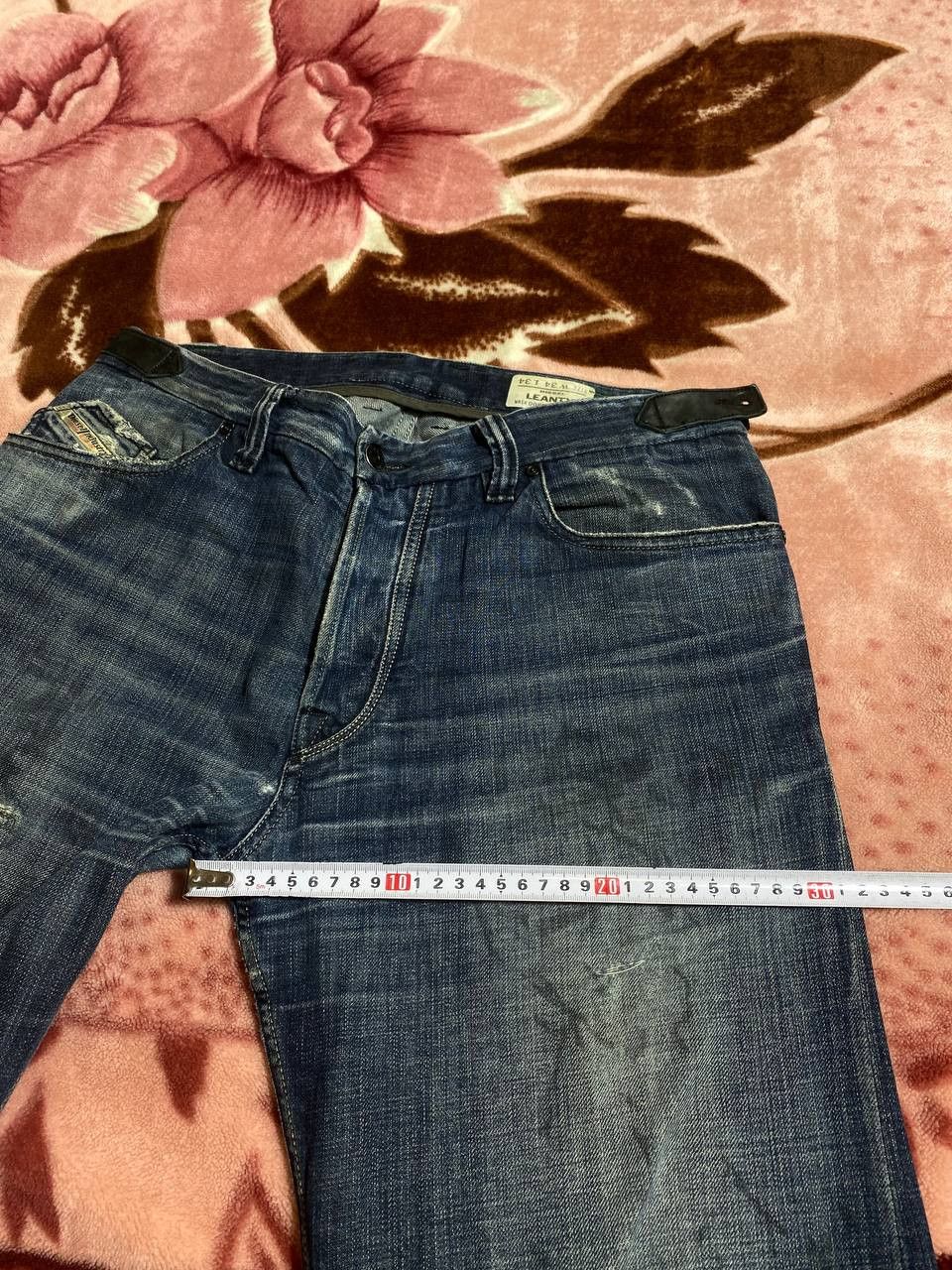 Diesel Vintage 90s Y2K Distressed Diesel Leanty Jeans baggy pants Size US 34 / EU 50 - 5 Thumbnail