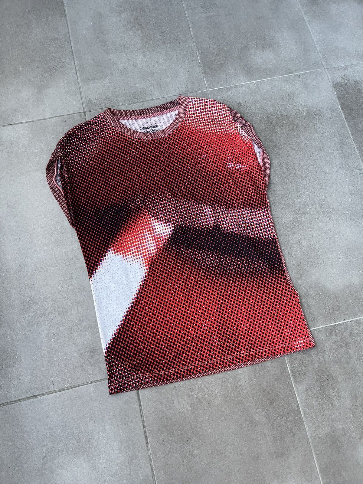 Zadig & Voltaire !DS! SS23 Zadig & Voltaire Adele Bouche Smoke Red Tank Top Size US S / EU 44-46 / 1 - 7 Thumbnail