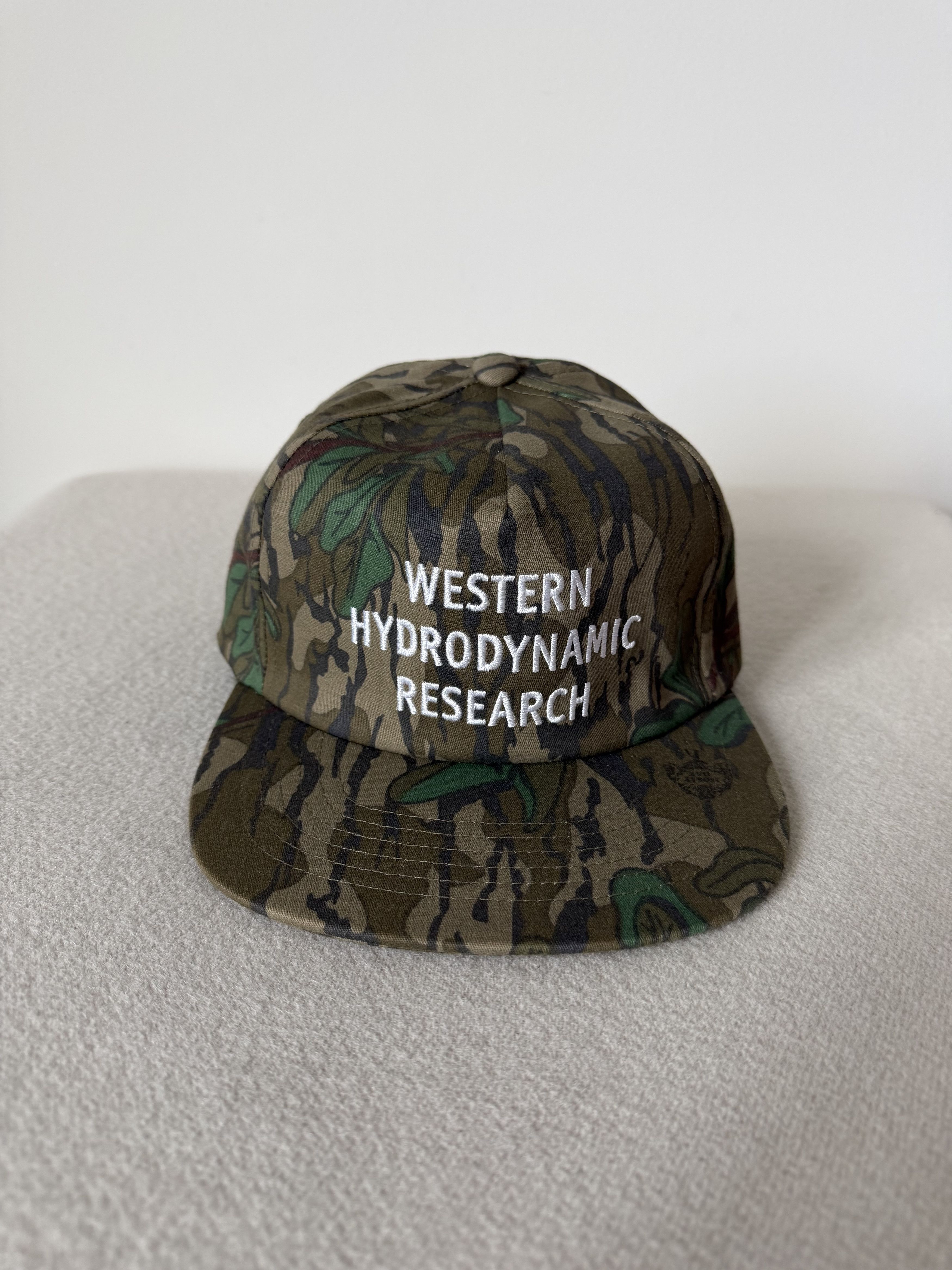 Western Hydrodynamic Research Western Hydrodynamic Research Canvas Promo Hat in Mossy Oak Size ONE SIZE - 1 Thumbnail