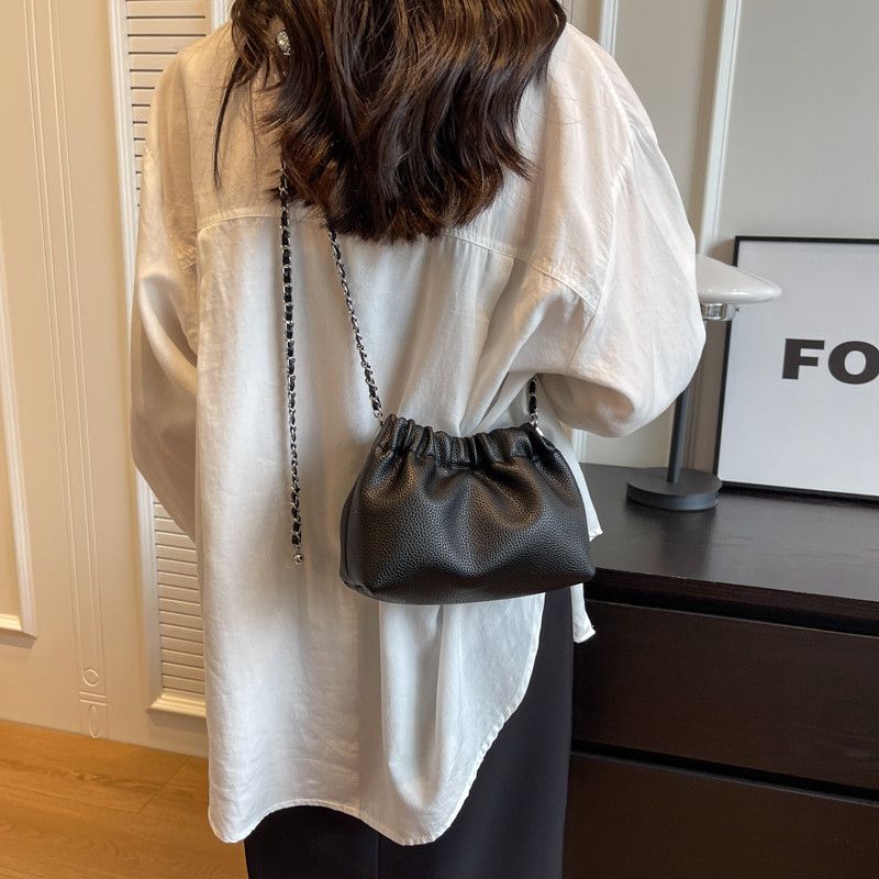 Vintage Luxury Small PU Leather Crossbody Bag Size ONE SIZE - 2 Thumbnail