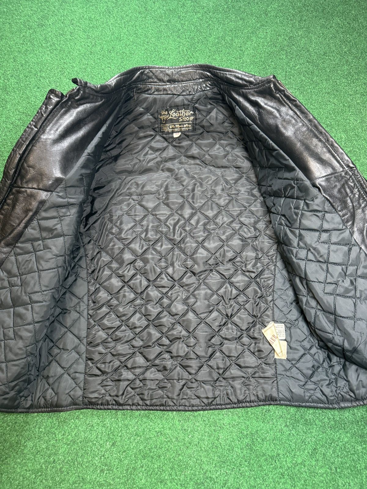 Sears × Vintage Vintage 60s 70s Leather Sears Biker Talon Zipper Jacket Size US L / EU 52-54 / 3 - 6 Thumbnail