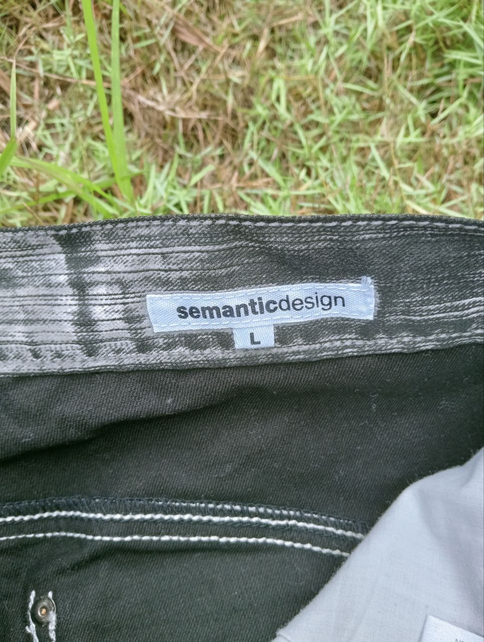semanticdesign JAPANESE SEMANTIC DESIGN FLARE PANTS Size US 33 - 6 Thumbnail