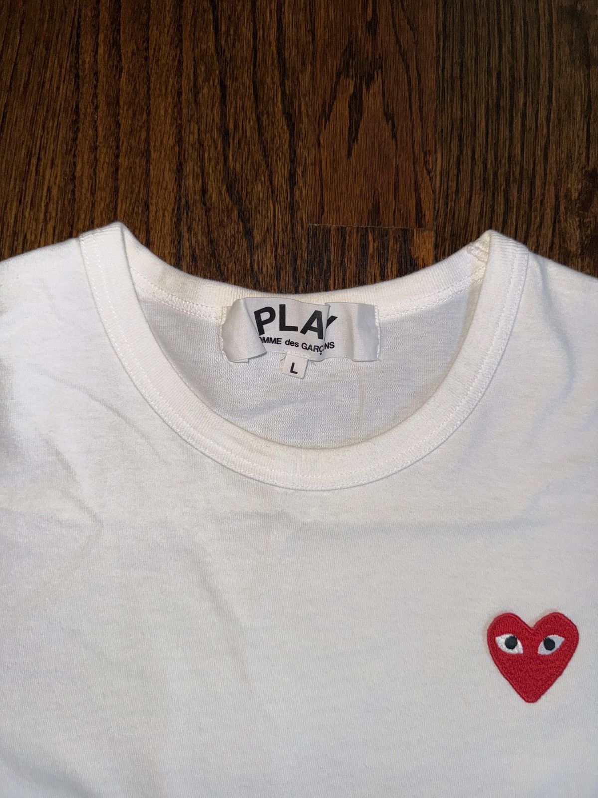 CDG by Comme des Garcons COMME DES GARÇONS PLAY Tee Size US L / EU 52-54 / 3 - 3 Thumbnail