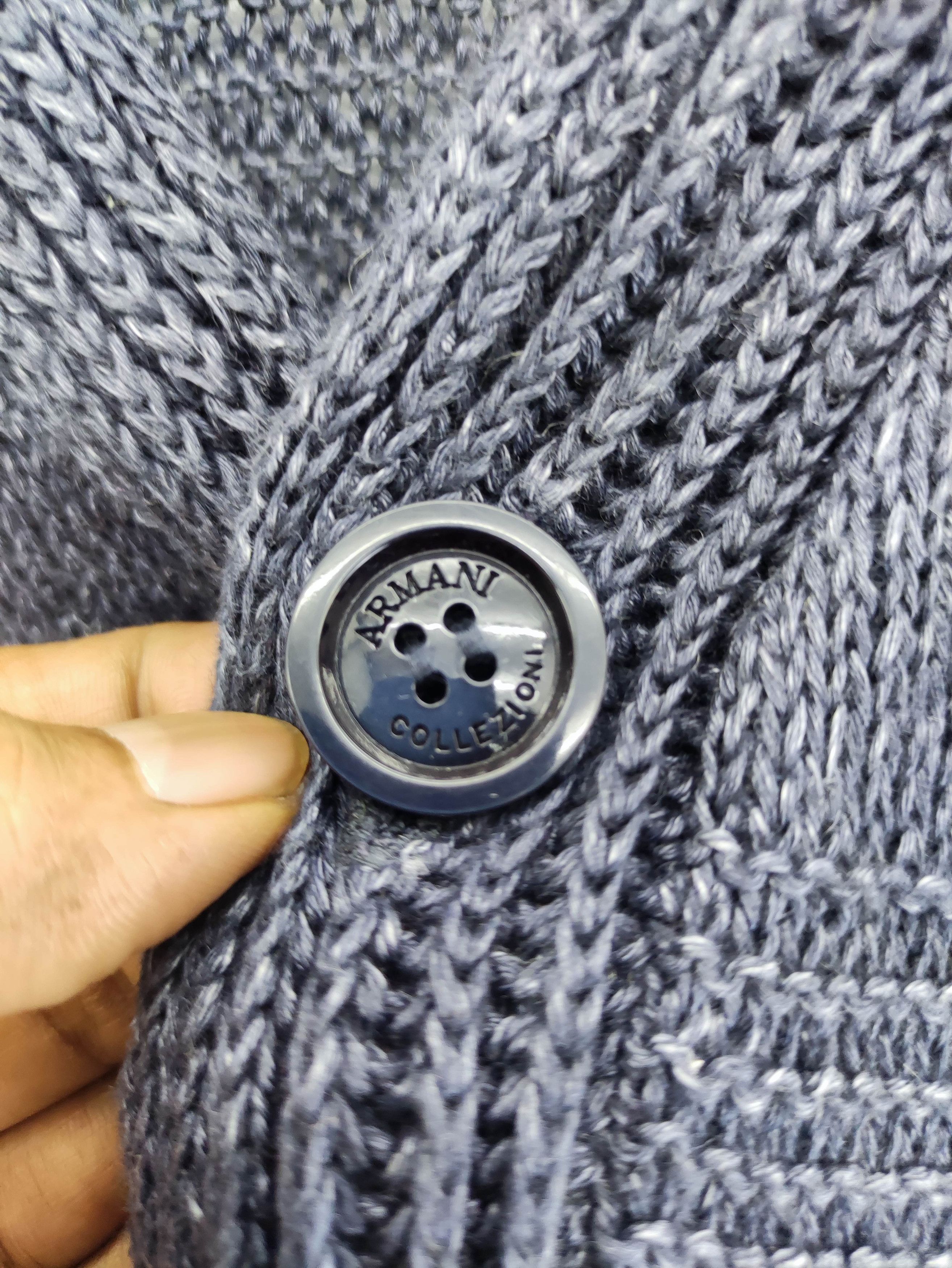 Armani Collezioni Armani Collezioni Cardigan Knit Sweater Size M / US 6-8 / IT 42-44 - 4 Thumbnail