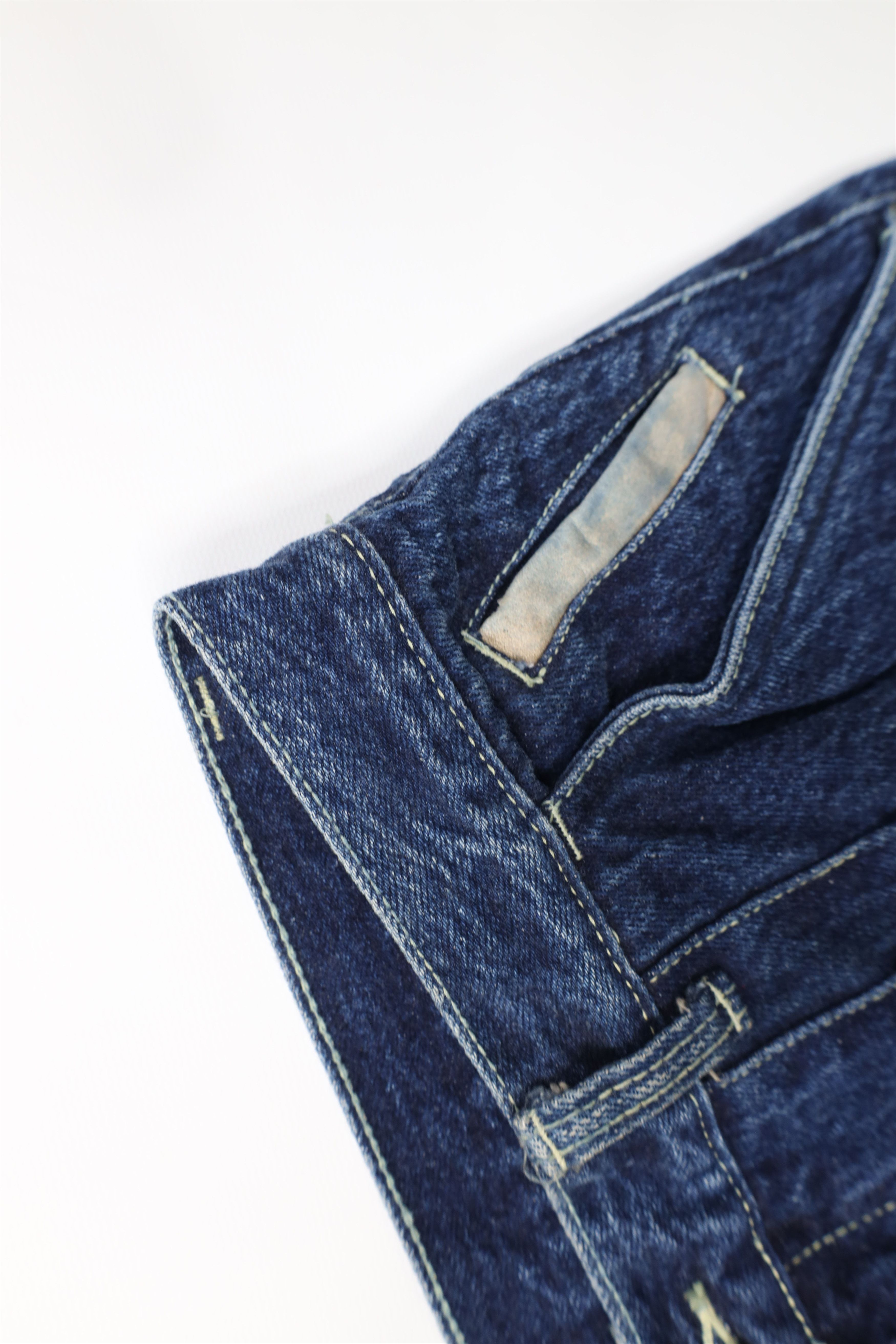 Vintage Deadstock Vintage 90s Streetwear High Waist Denim Jeans Size US 32 / EU 48 - 8 Thumbnail