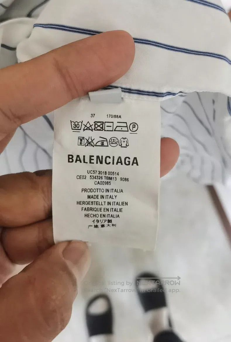 Balenciaga Balenciaga size 37 Oversized Shirt Size US L / EU 52-54 / 3 - 5 Thumbnail