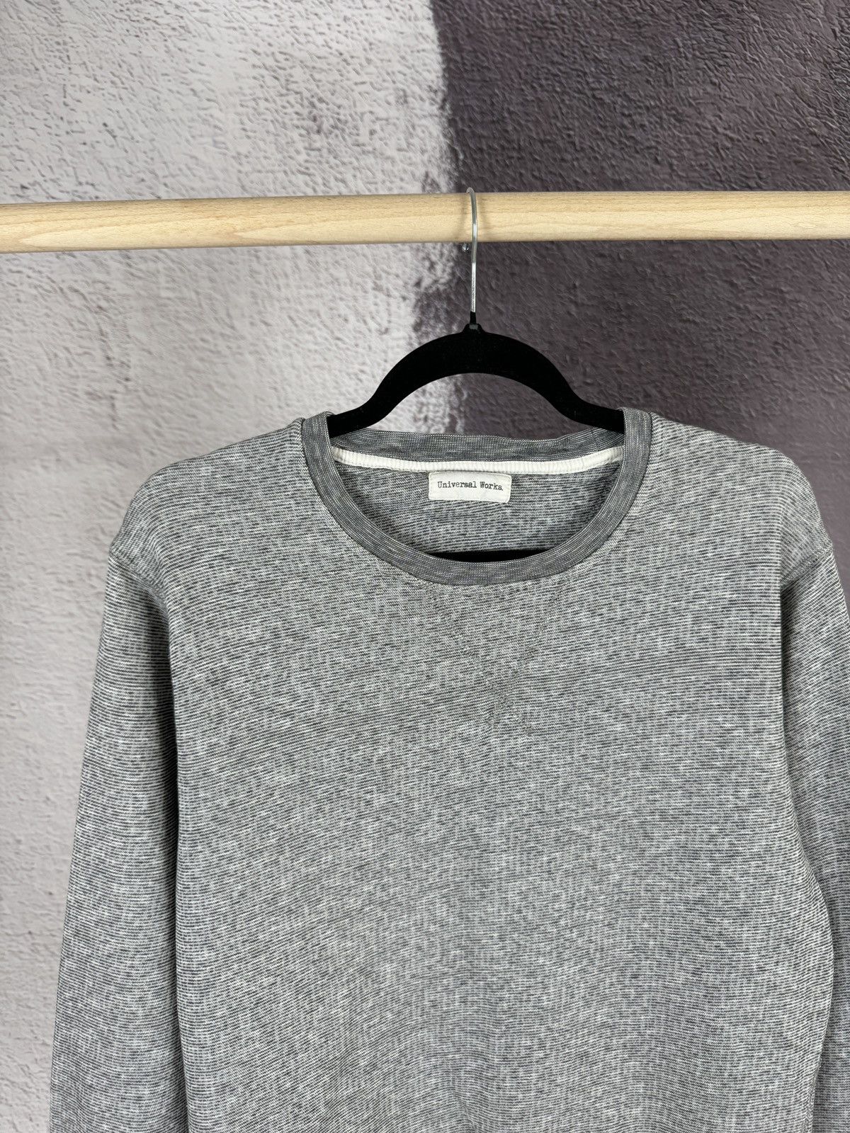 Universal Works Universal Works vintage grey basic crewneck sweatshirt Size US M / EU 48-50 / 2 - 9 Thumbnail