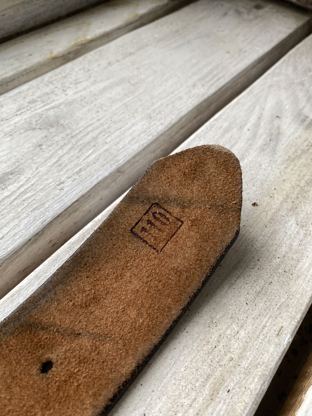 20471120 × Diesel × Vintage VINTAGE 90s DIESEL MULTI BIG LOGO Y2K LEATHER BELT Size ONE SIZE - 9 Thumbnail