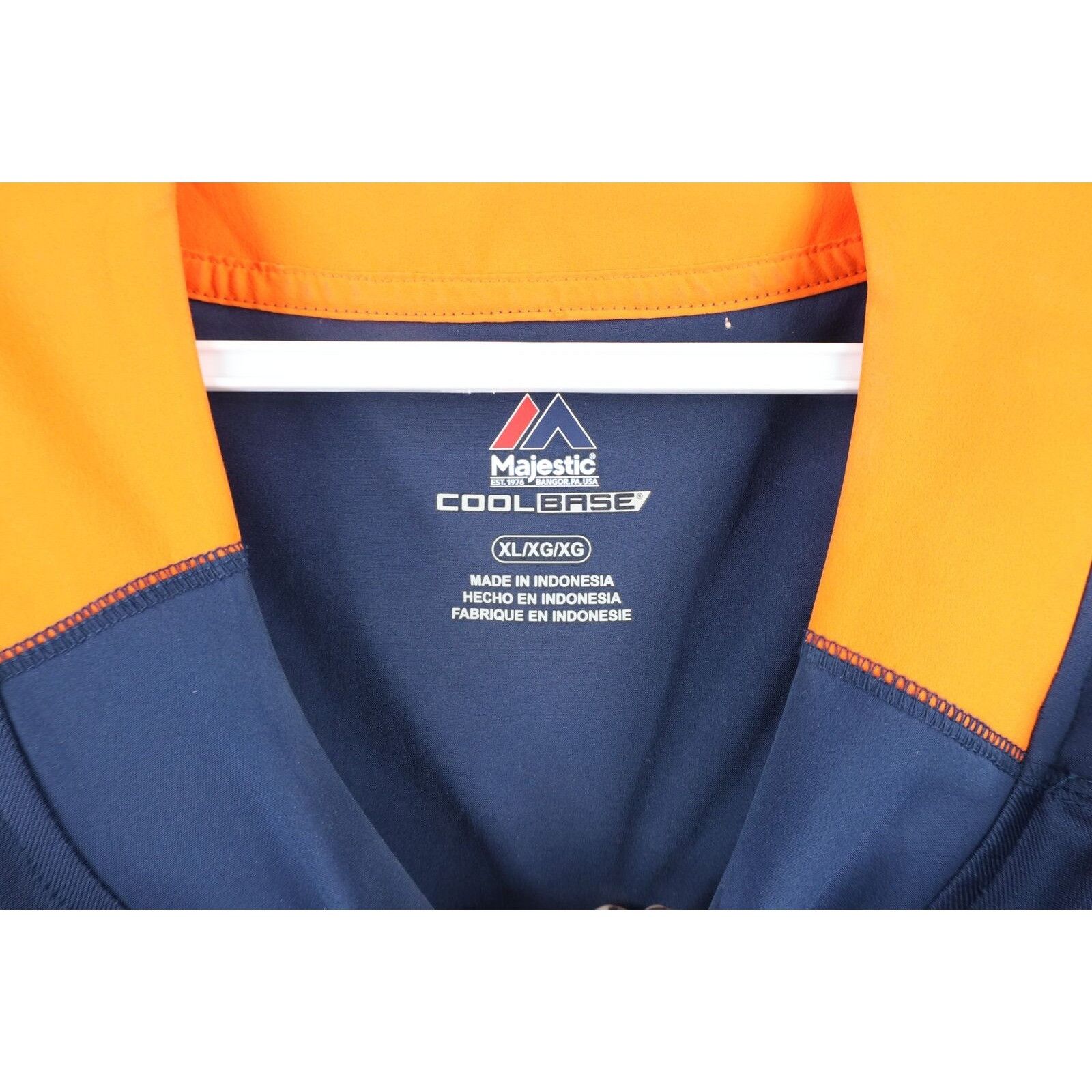 Majestic Majestic Old English D Detroit Tigers Baseball Jacket Size US XL / EU 56 / 4 - 6 Thumbnail