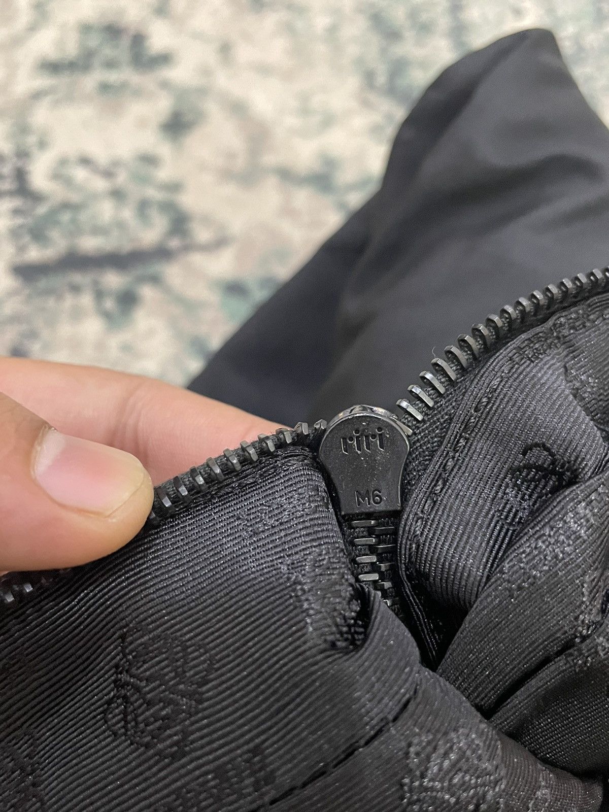 Loewe Loewe Black Nylon Leather Handle Travel Bag Size ONE SIZE - 3 Thumbnail