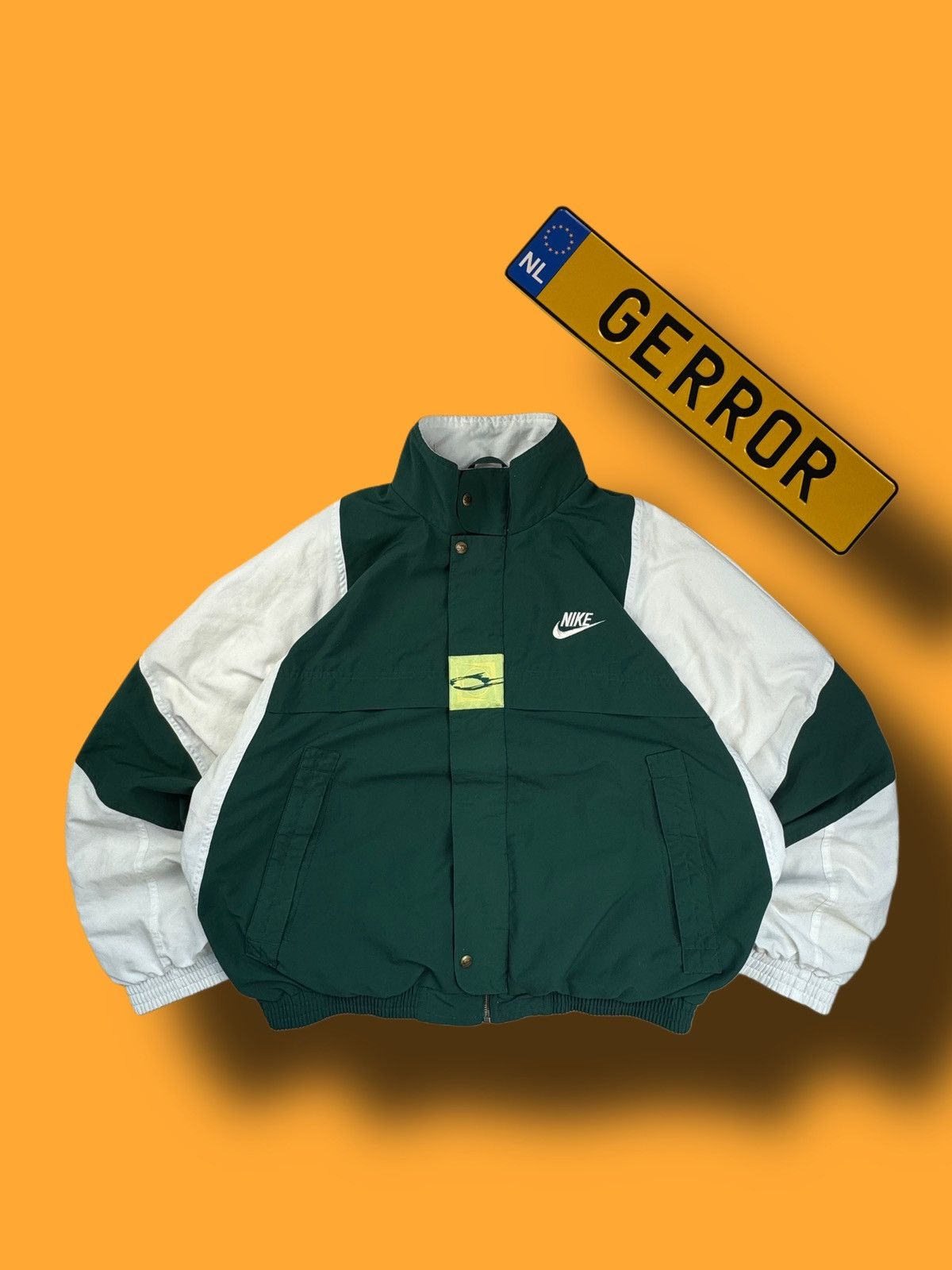 Nike × Nike ACG NIKE CHALLENGE COURT VINTAGE BASI LOGO OVERSIZE LIGHT JACKET Size US L / EU 52-54 / 3 - 3 Thumbnail