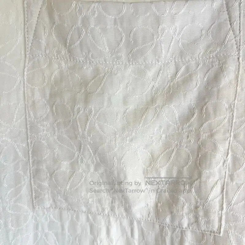 Loewe Loewe White Silk Logo Dress for Women . Size XXS / US 00 / IT 34 - 4 Thumbnail